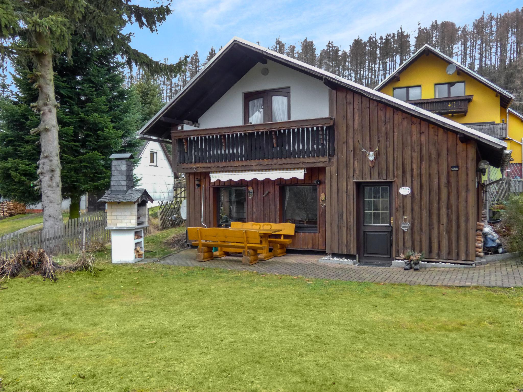 Photo 10 - Maison de 1 chambre à Neuhaus am Rennweg avec jardin et vues sur la montagne