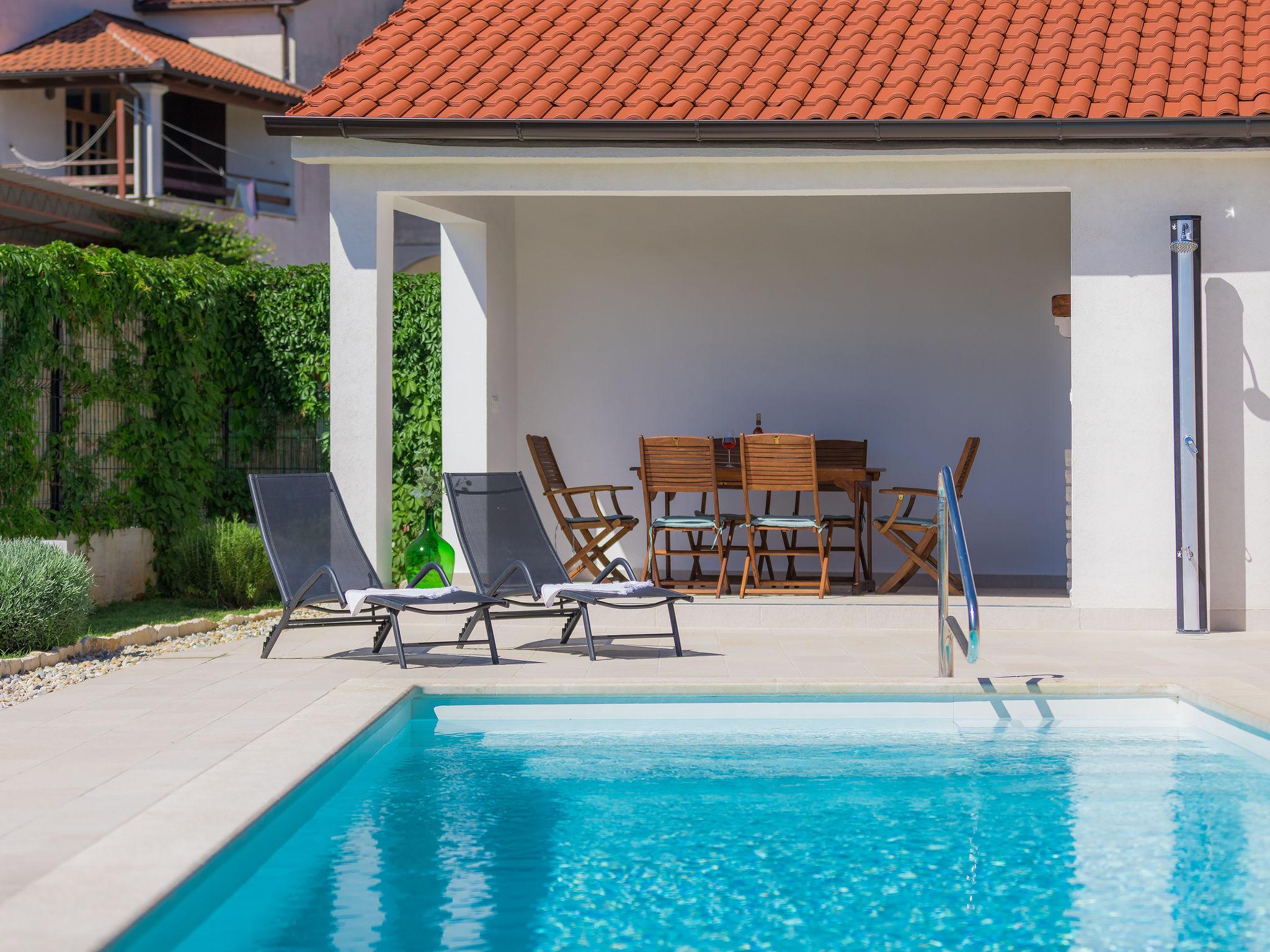 Photo 7 - Maison de 2 chambres à Sveti Petar u Šumi avec piscine privée et jardin