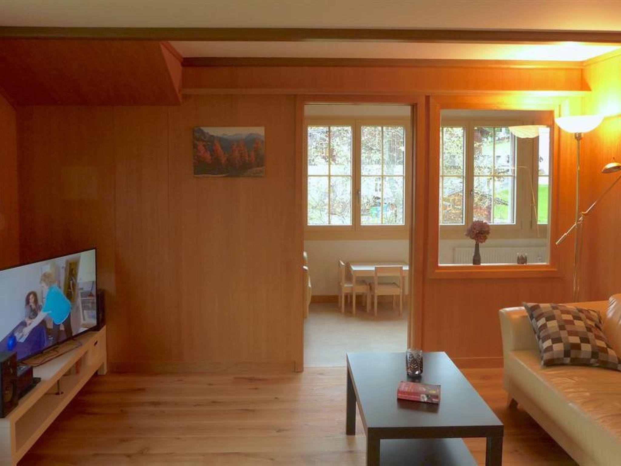 Foto 2 - Apartamento de 3 quartos em Adelboden com jardim