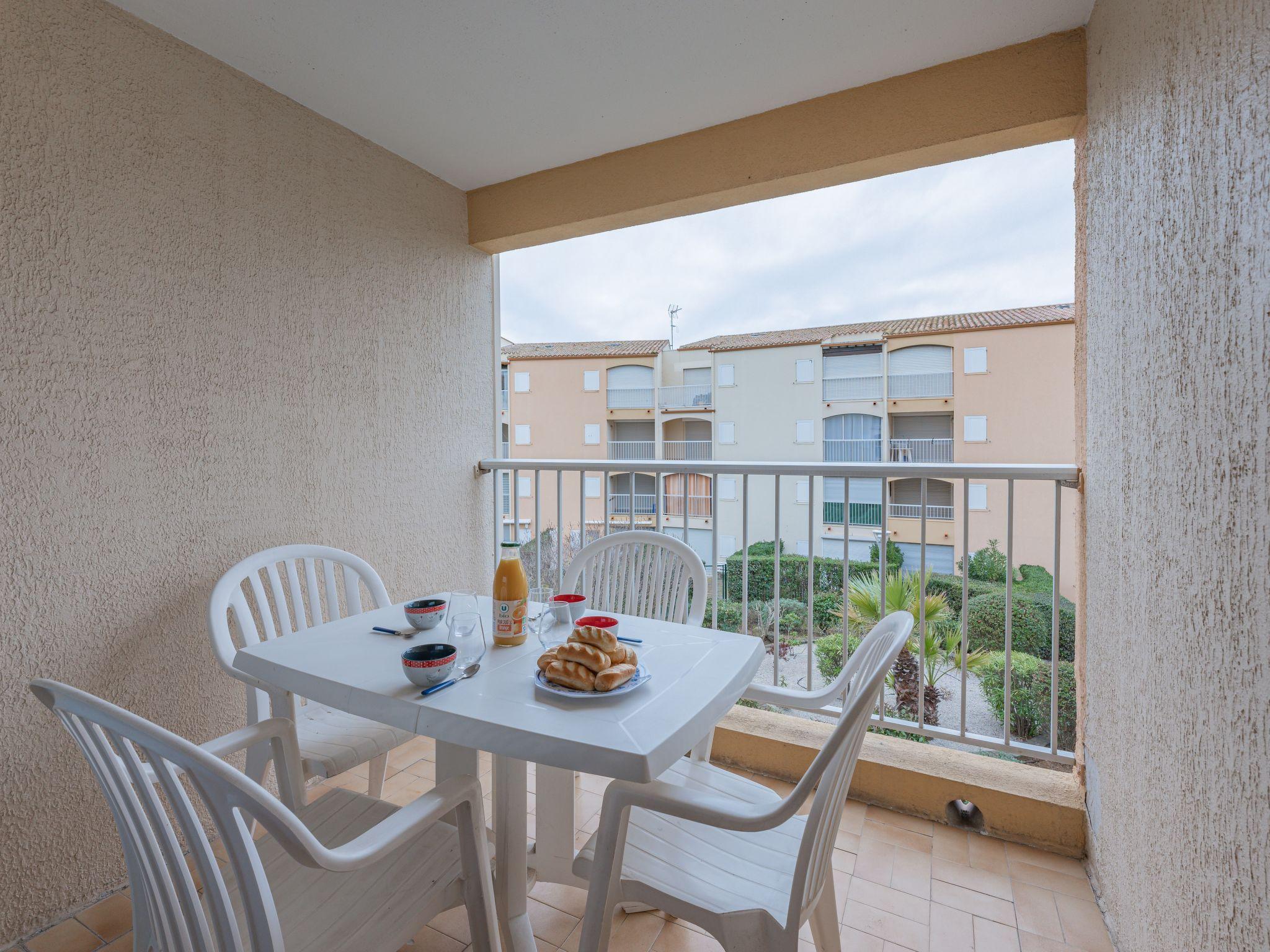 Foto 1 - Apartamento de 2 habitaciones en Agde con terraza y vistas al mar