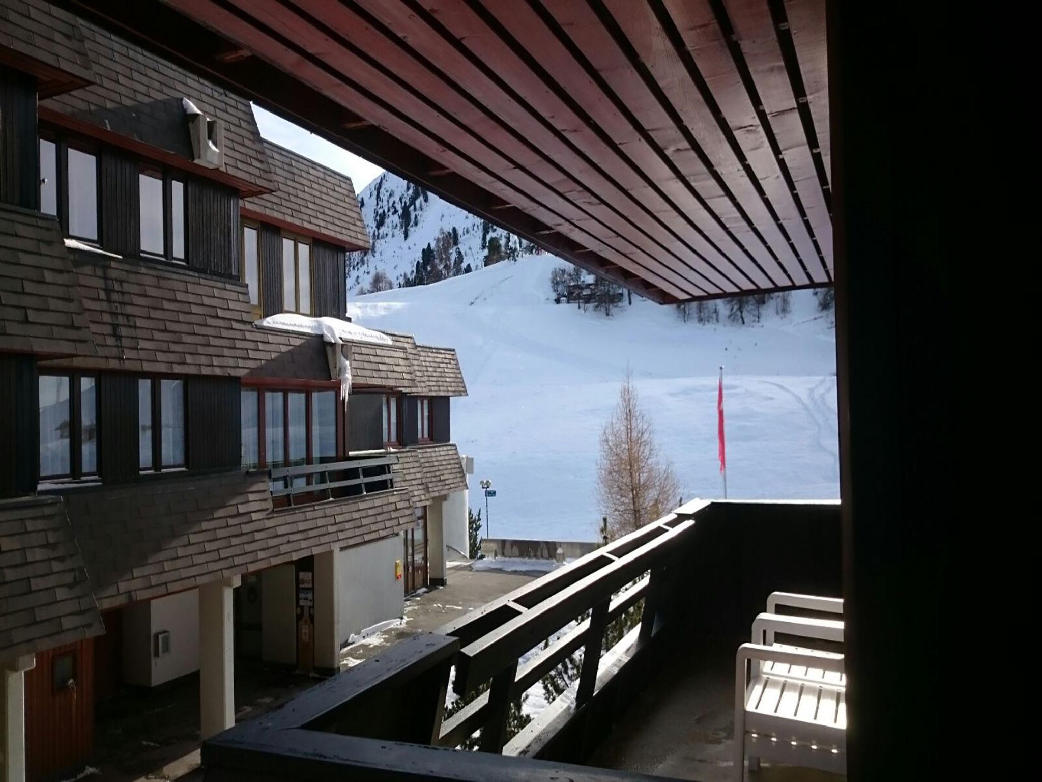 Foto 5 - Apartamento em Vex com piscina e vista para a montanha