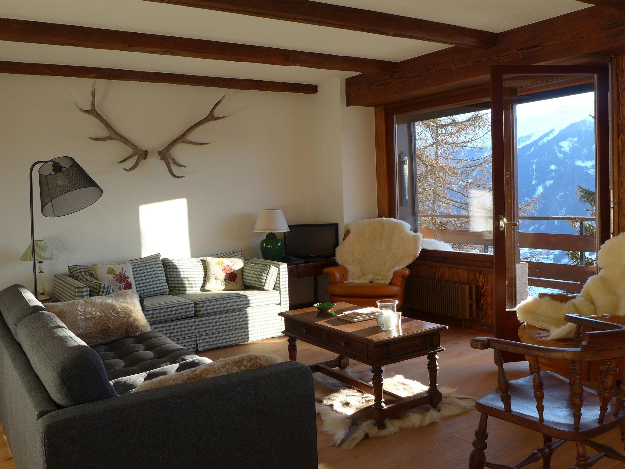 Foto 1 - Appartamento con 4 camere da letto a Val de Bagnes con vista sulle montagne