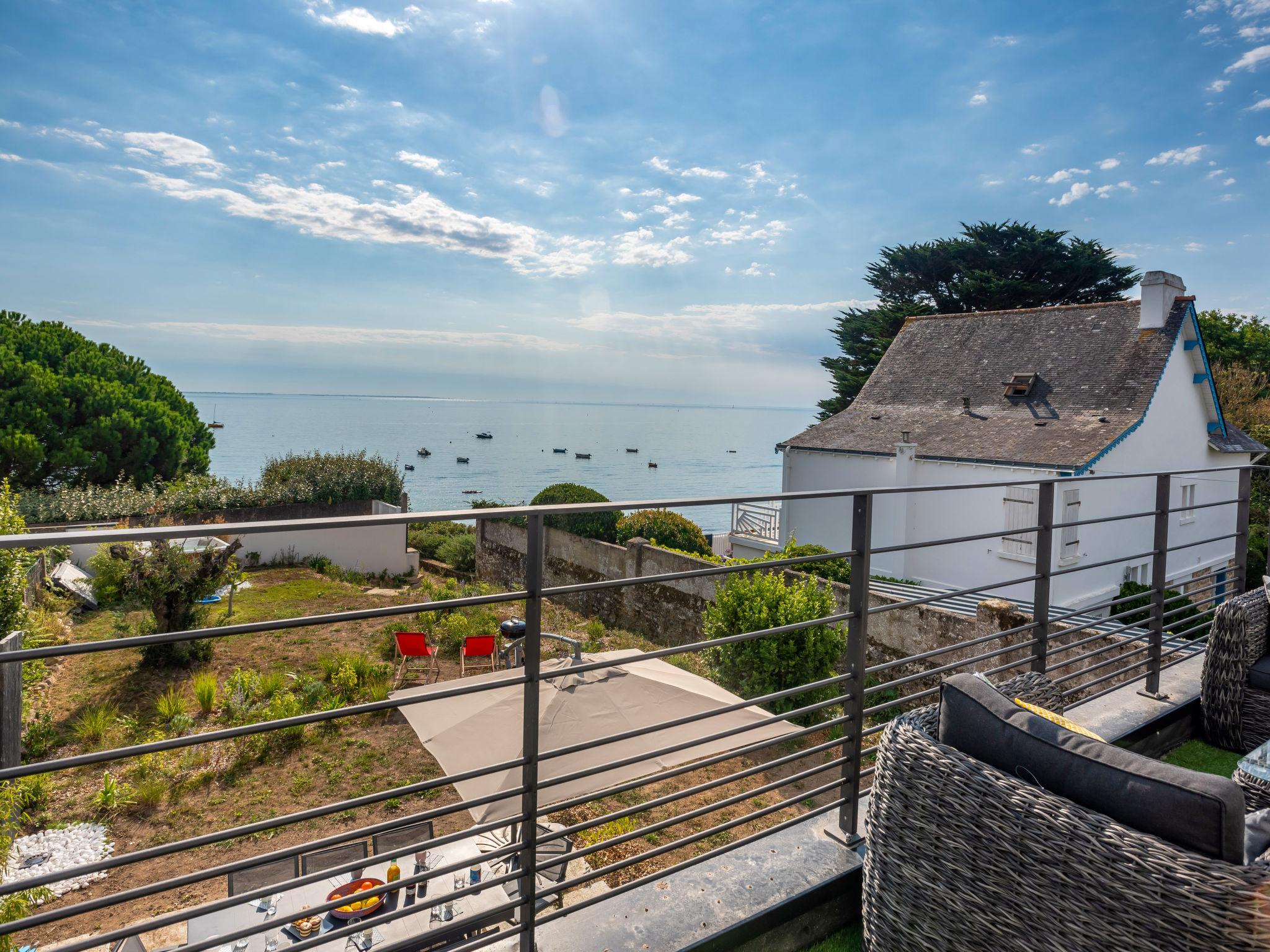 Foto 4 - Casa de 4 quartos em Saint-Pierre-Quiberon com jardim e vistas do mar