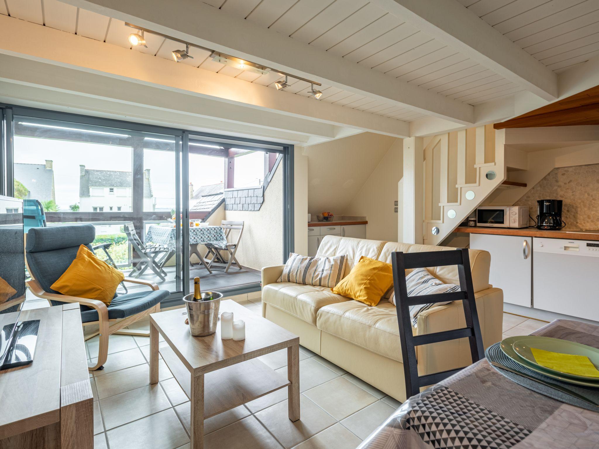 Photo 6 - Appartement de 2 chambres à Carnac avec terrasse et vues à la mer