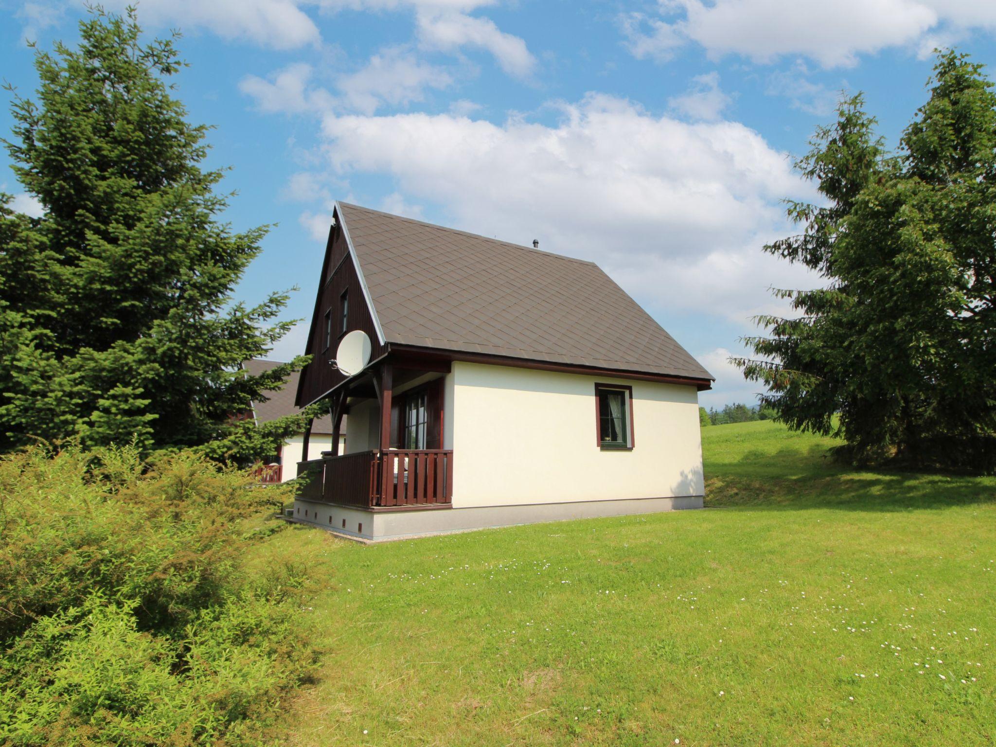 Foto 1 - Casa de 3 habitaciones en Černý Důl con piscina y vistas a la montaña