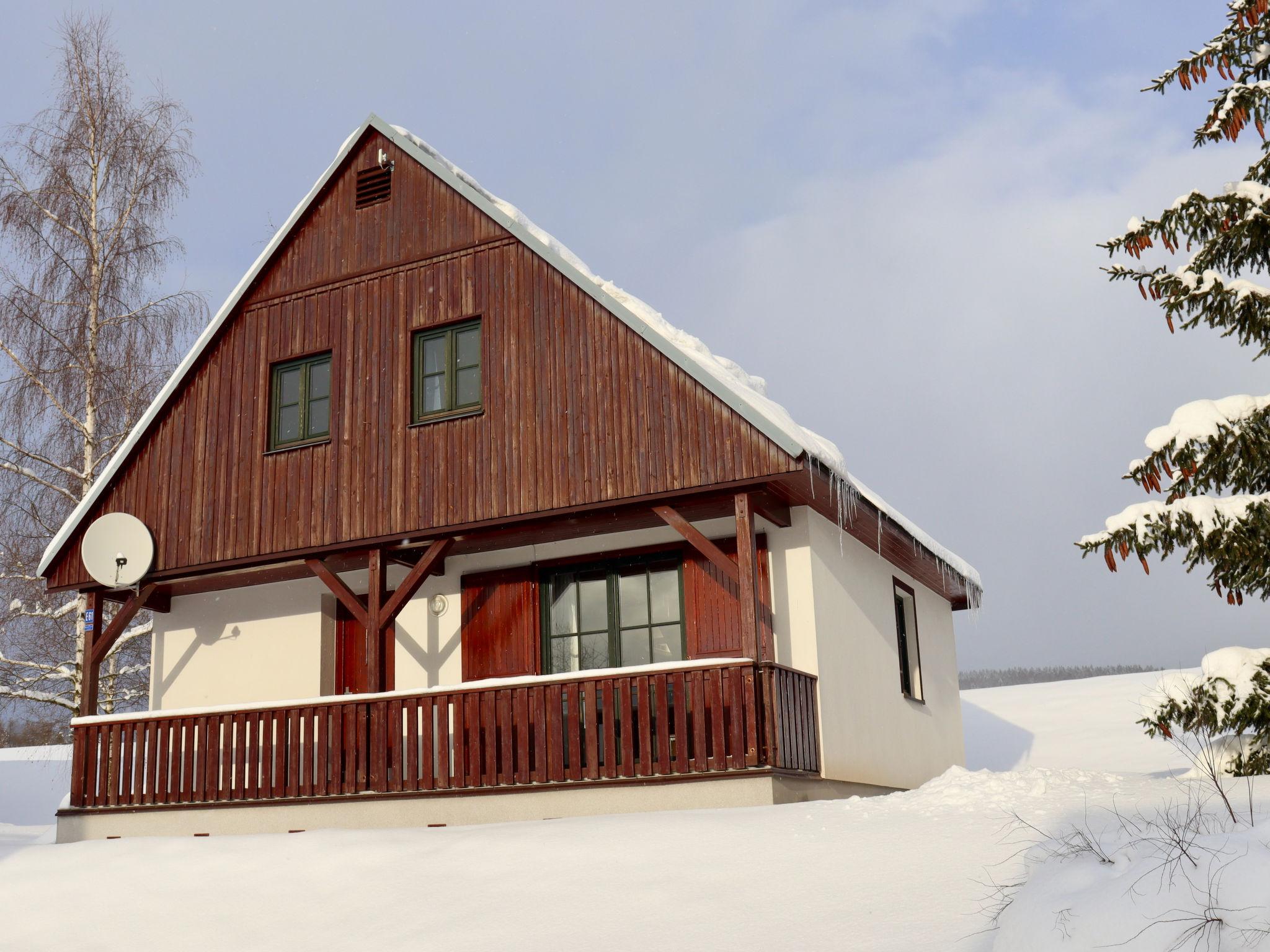 Foto 35 - Haus mit 3 Schlafzimmern in Černý Důl mit schwimmbad und garten