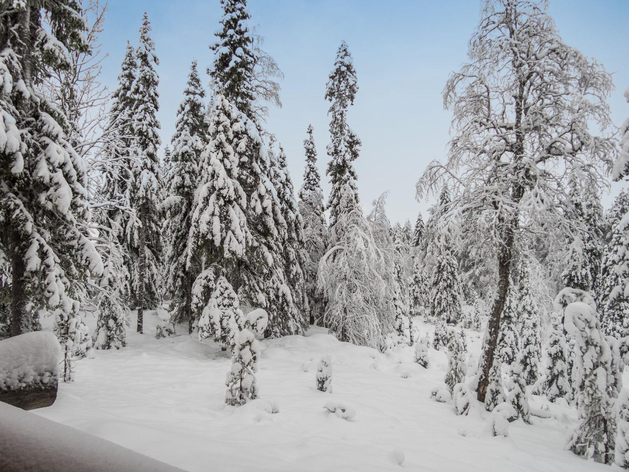 Foto 38 - Casa de 3 quartos em Kuusamo com sauna e vista para a montanha