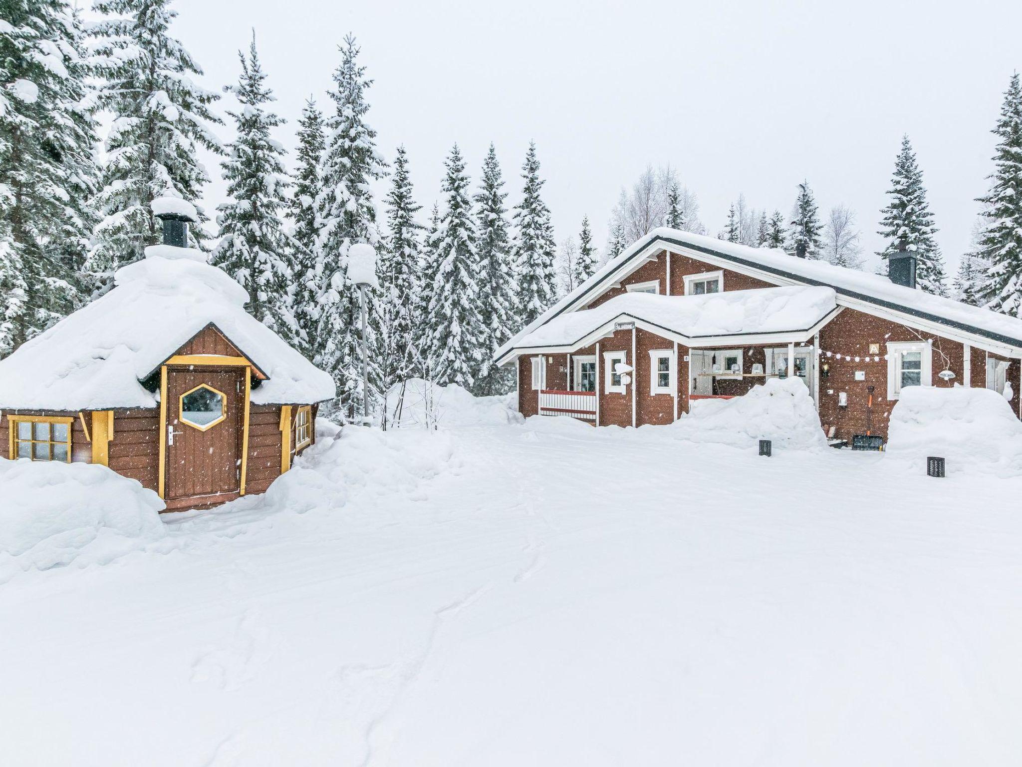 Photo 1 - Maison de 1 chambre à Puolanka avec vues sur la montagne