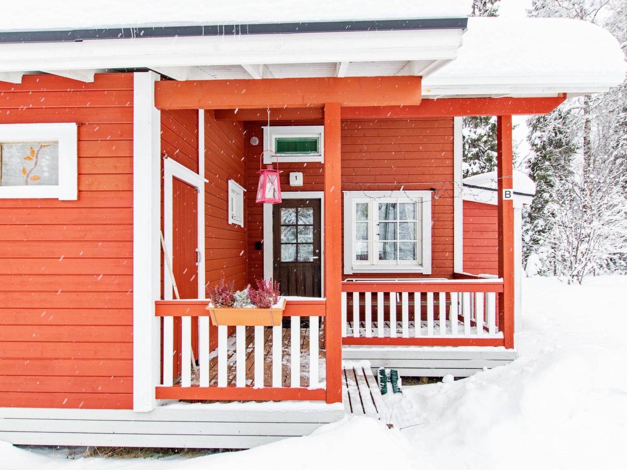 Photo 2 - Maison de 1 chambre à Puolanka avec sauna et vues sur la montagne