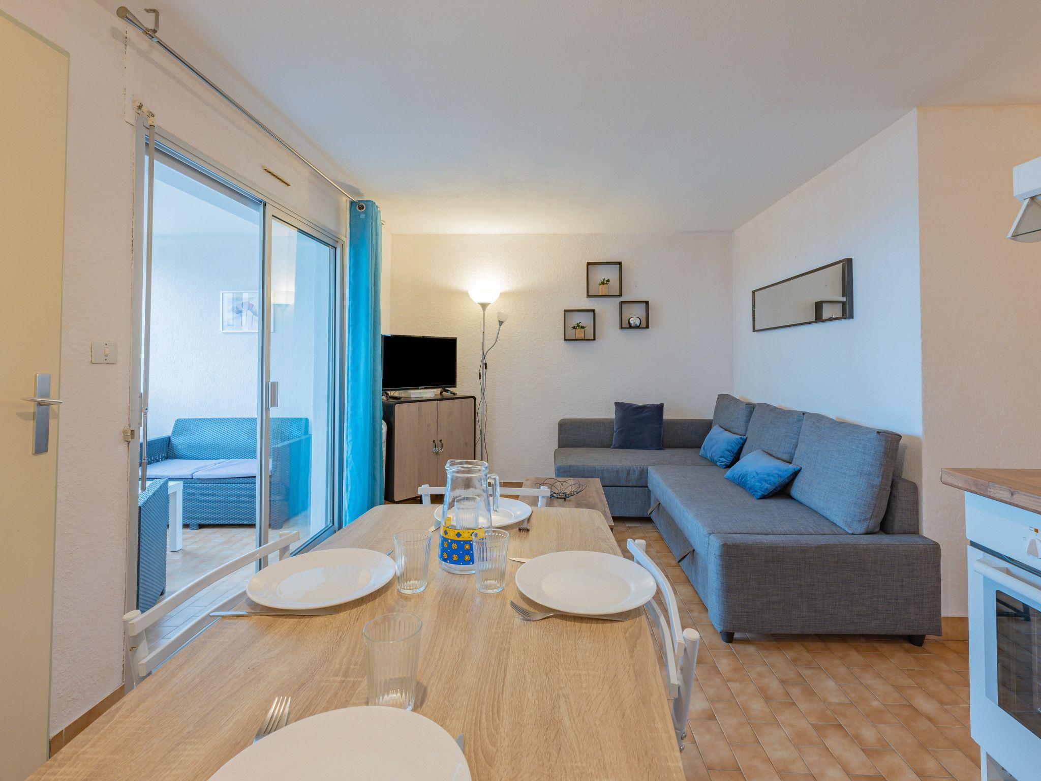Foto 2 - Apartamento de 1 quarto em Agde com vistas do mar
