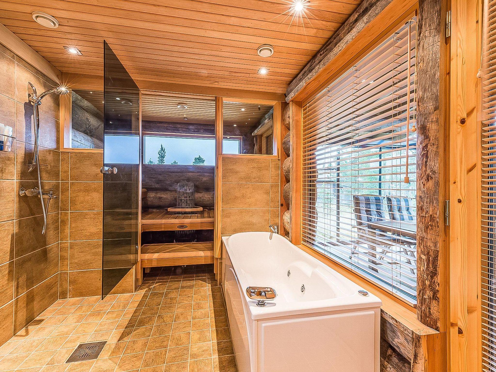Foto 12 - Casa de 3 quartos em Kuusamo com sauna e vista para a montanha