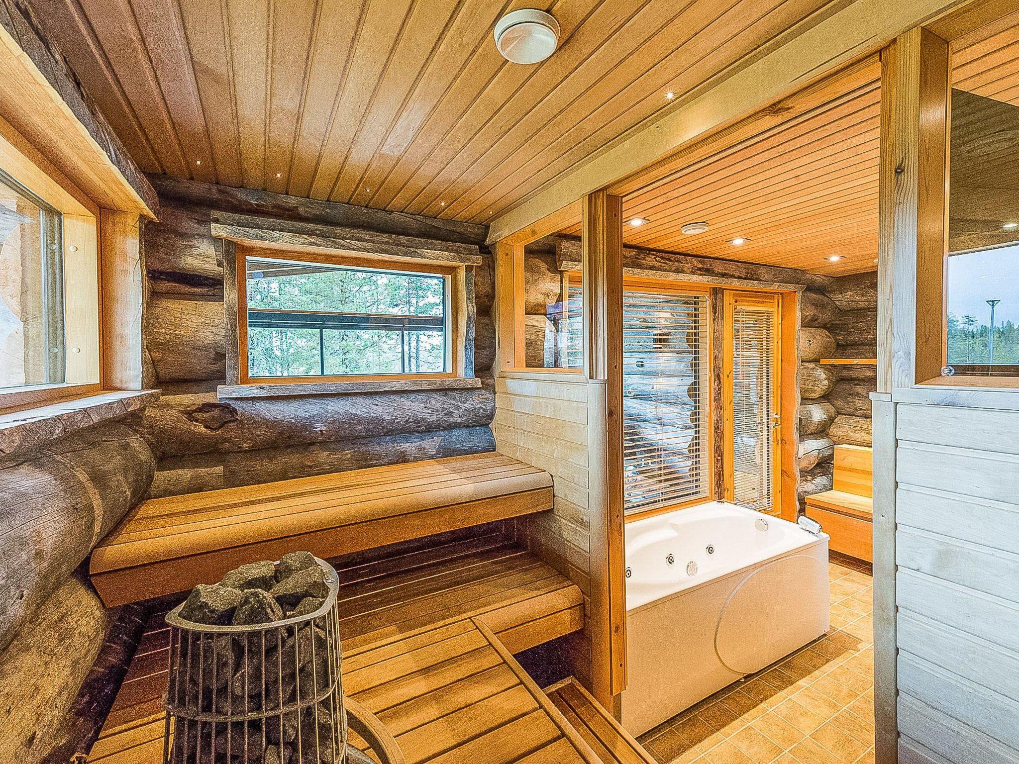Foto 14 - Haus mit 3 Schlafzimmern in Kuusamo mit sauna und blick auf die berge