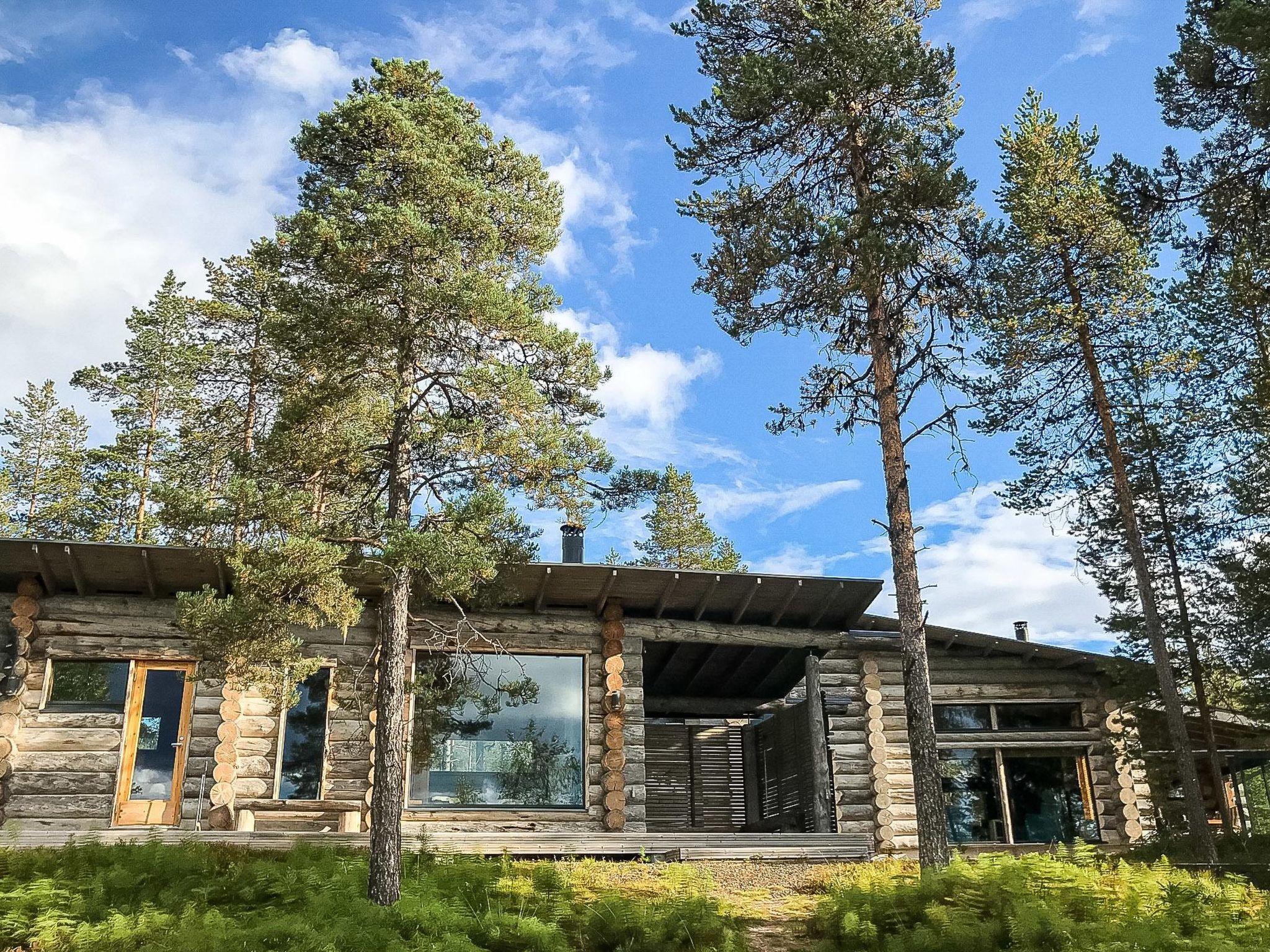 Foto 1 - Casa con 3 camere da letto a Kuusamo con sauna e vista sulle montagne