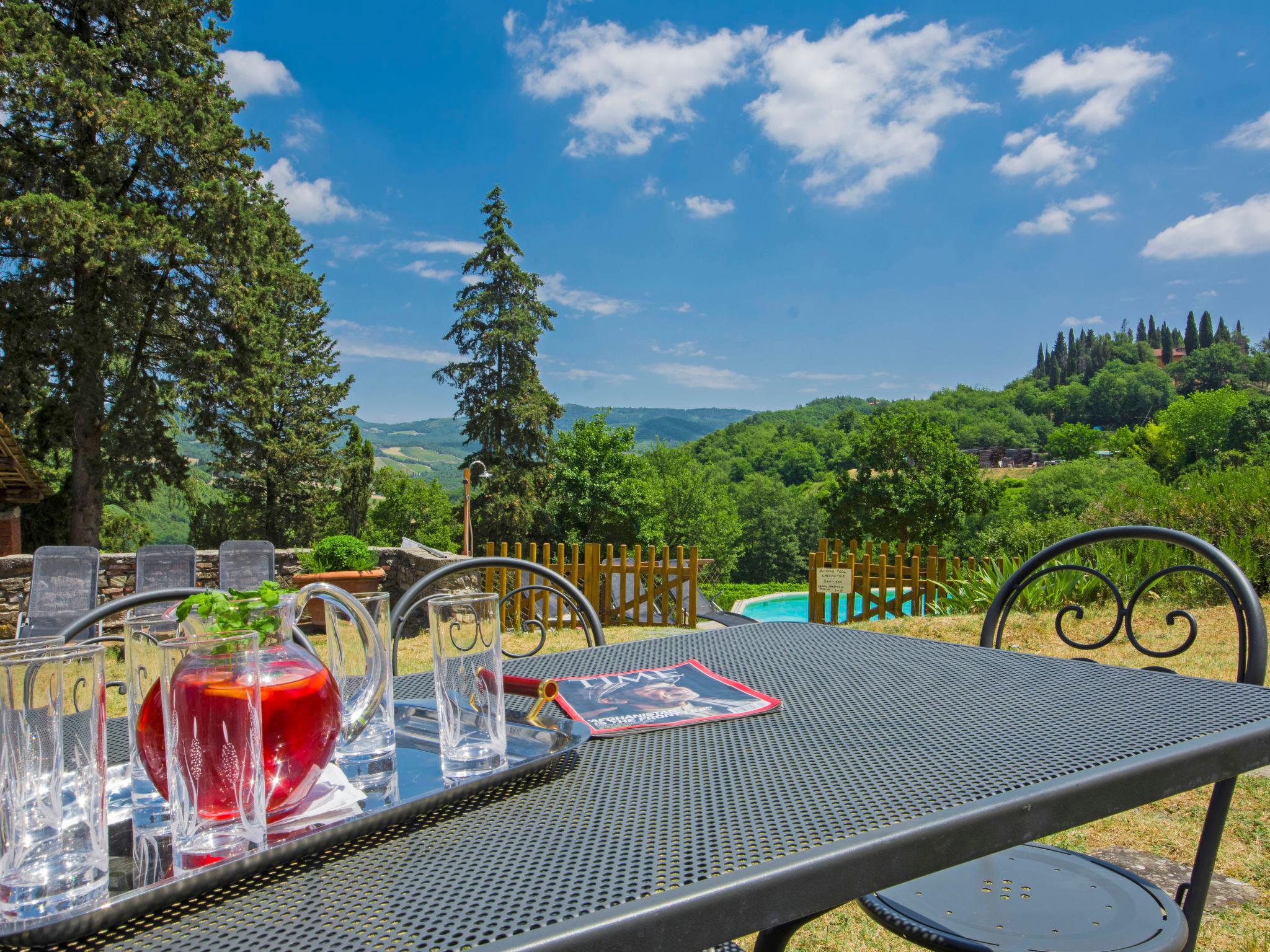 Foto 15 - Casa con 5 camere da letto a Radda in Chianti con piscina e giardino