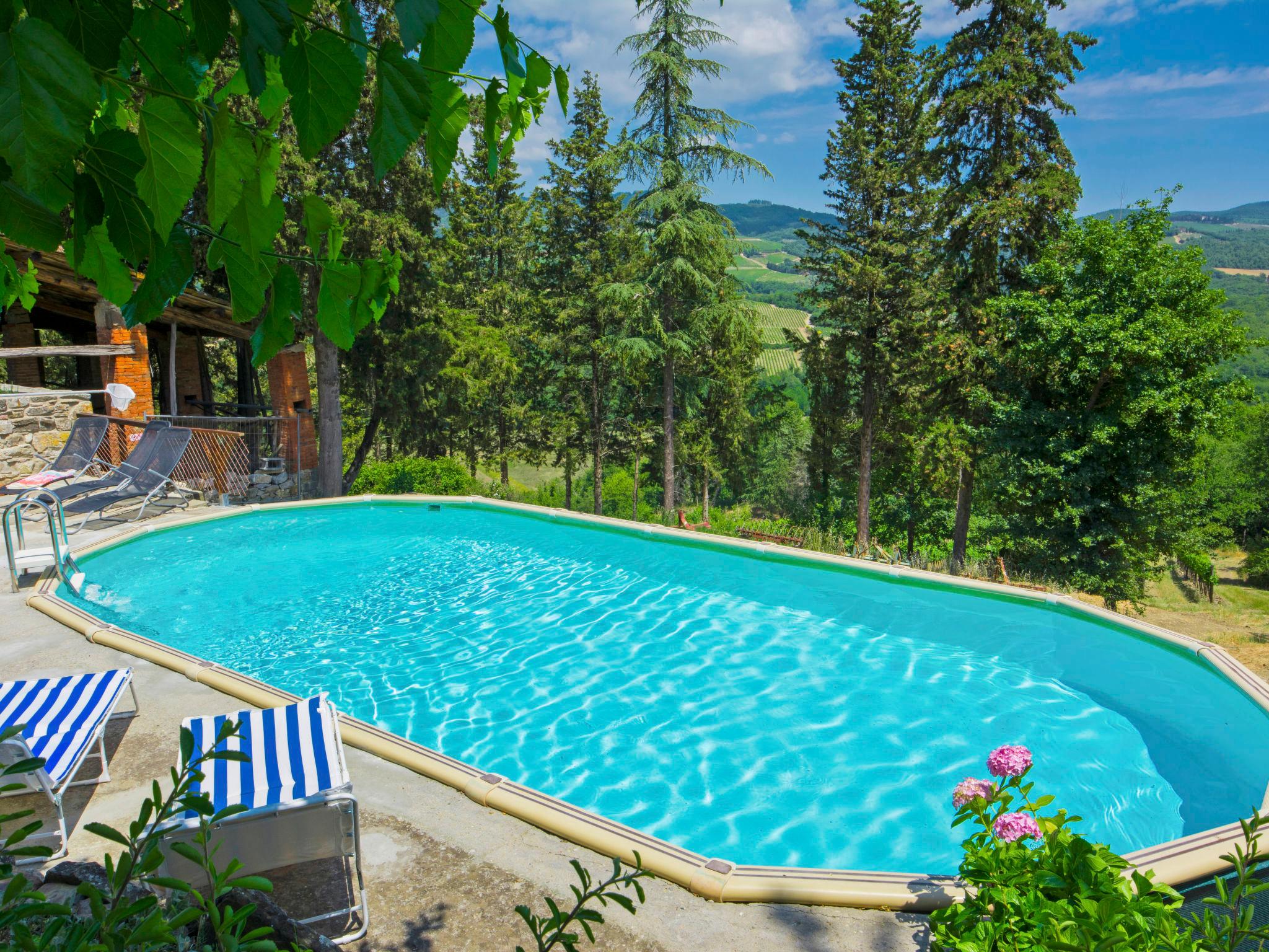 Foto 18 - Casa de 5 habitaciones en Radda in Chianti con piscina y jardín