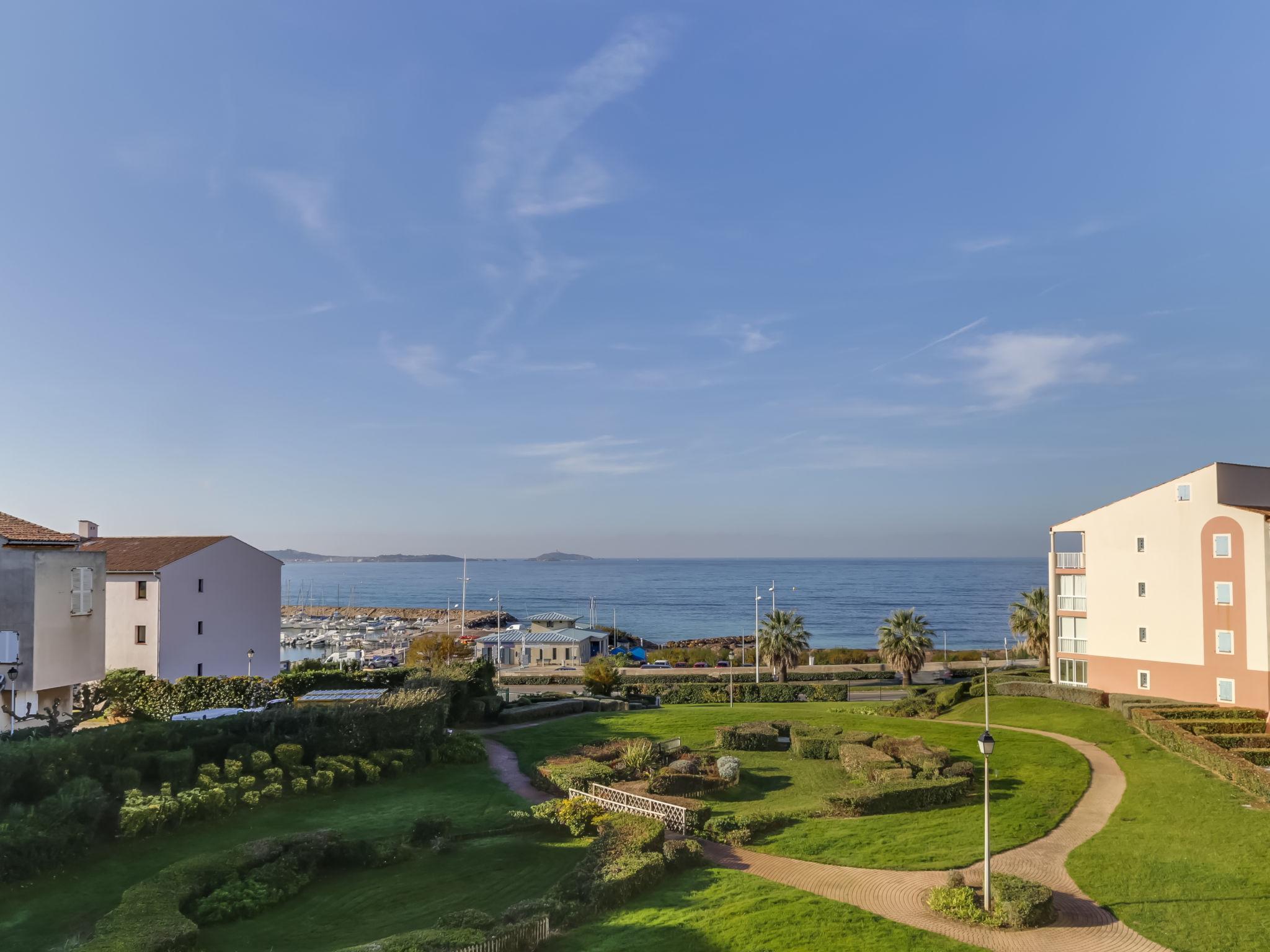 Foto 21 - Appartamento con 1 camera da letto a Six-Fours-les-Plages con piscina e vista mare