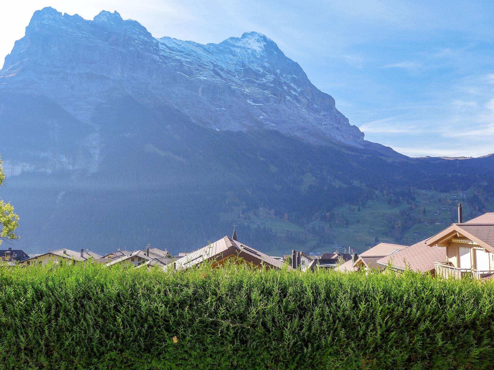 Foto 2 - Apartamento de 1 habitación en Grindelwald con jardín y vistas a la montaña