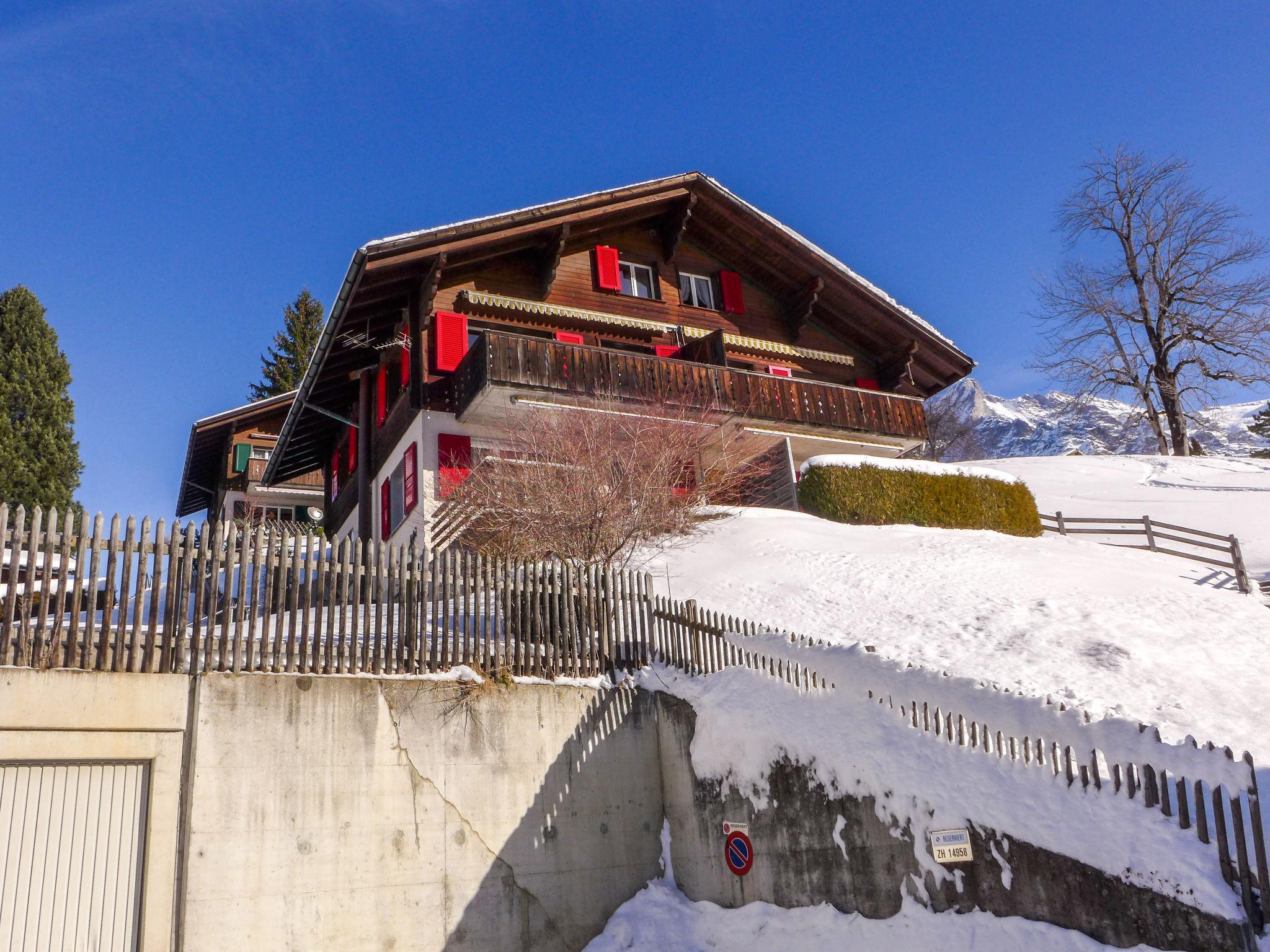 Foto 24 - Apartamento de 1 quarto em Grindelwald com jardim e vista para a montanha