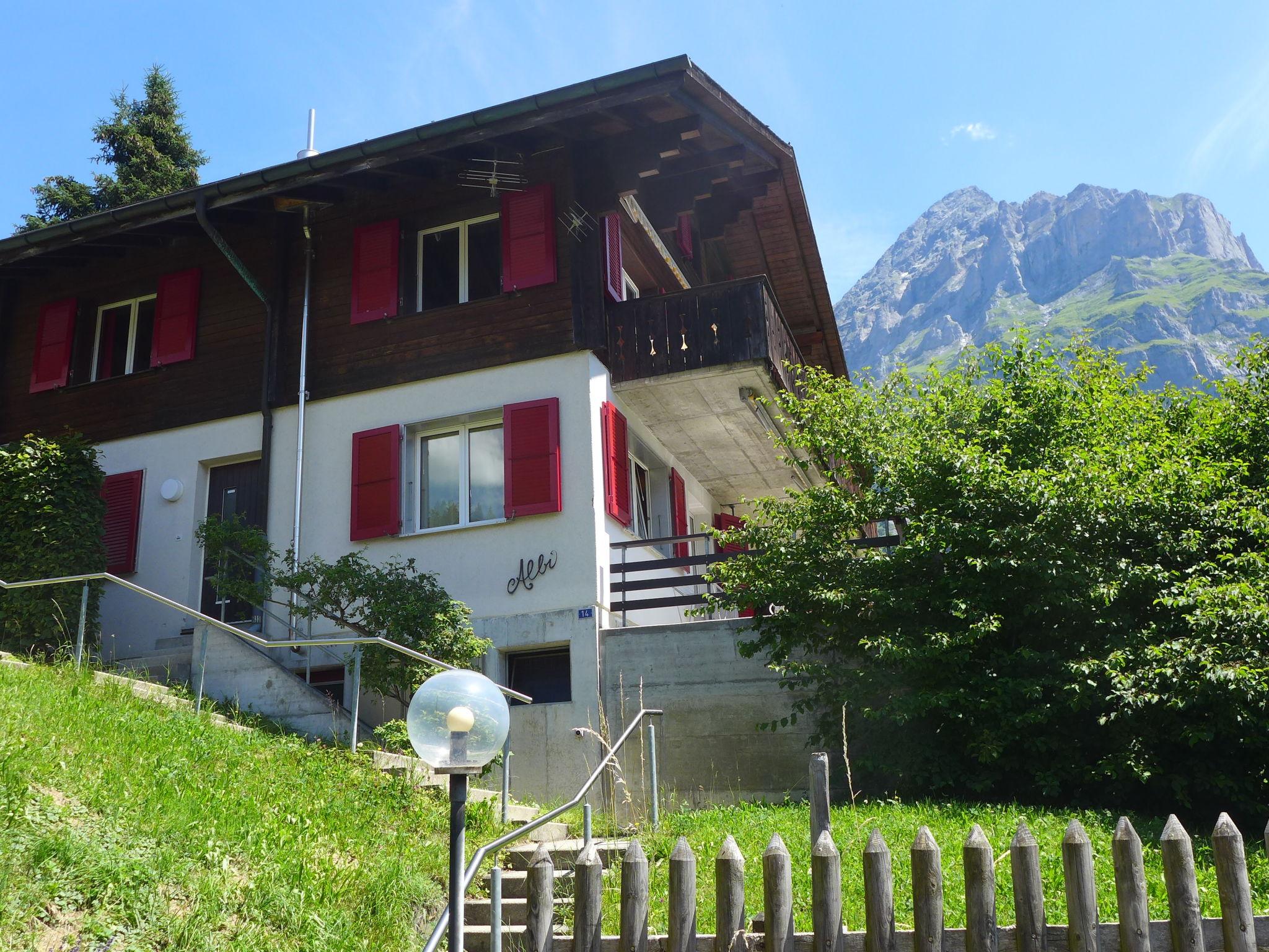 Foto 1 - Apartamento de 1 quarto em Grindelwald com jardim e vista para a montanha