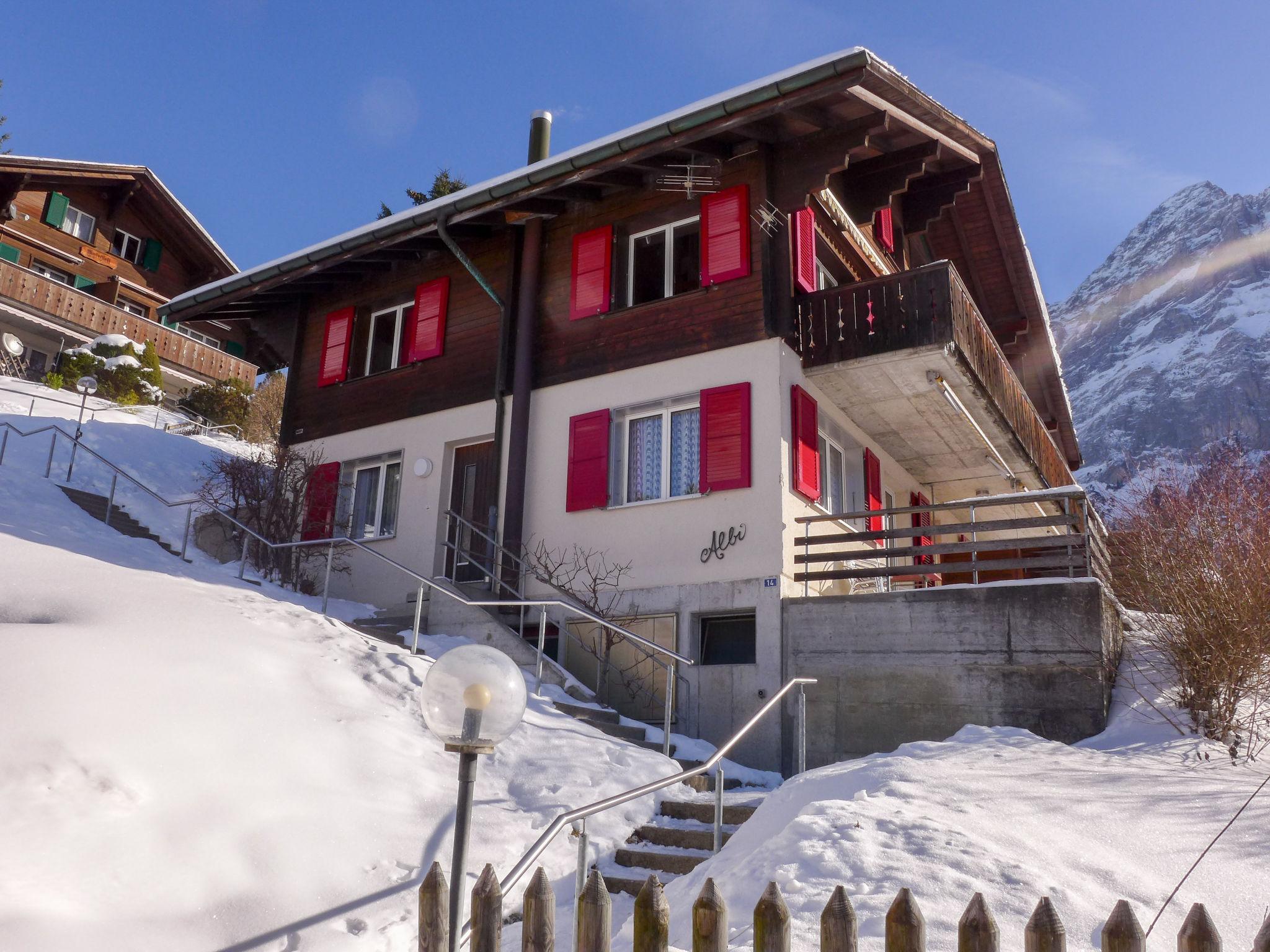 Foto 25 - Apartamento de 1 habitación en Grindelwald con jardín y vistas a la montaña