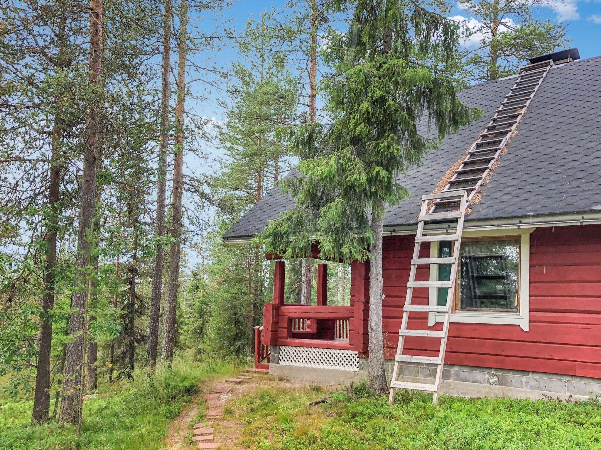 Foto 2 - Casa de 4 habitaciones en Kuusamo con sauna y vistas a la montaña