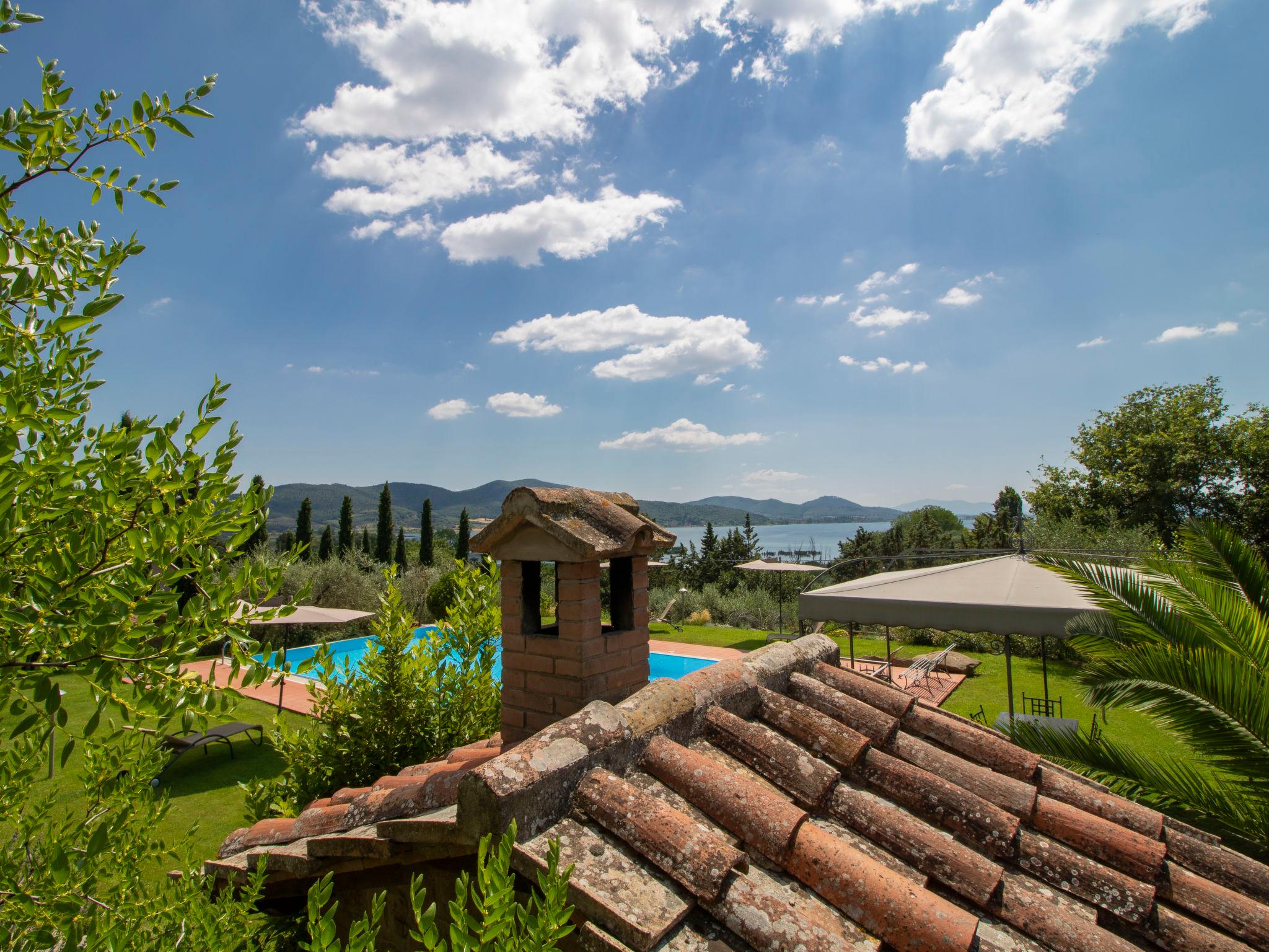 Foto 27 - Casa con 2 camere da letto a Magione con piscina privata e giardino