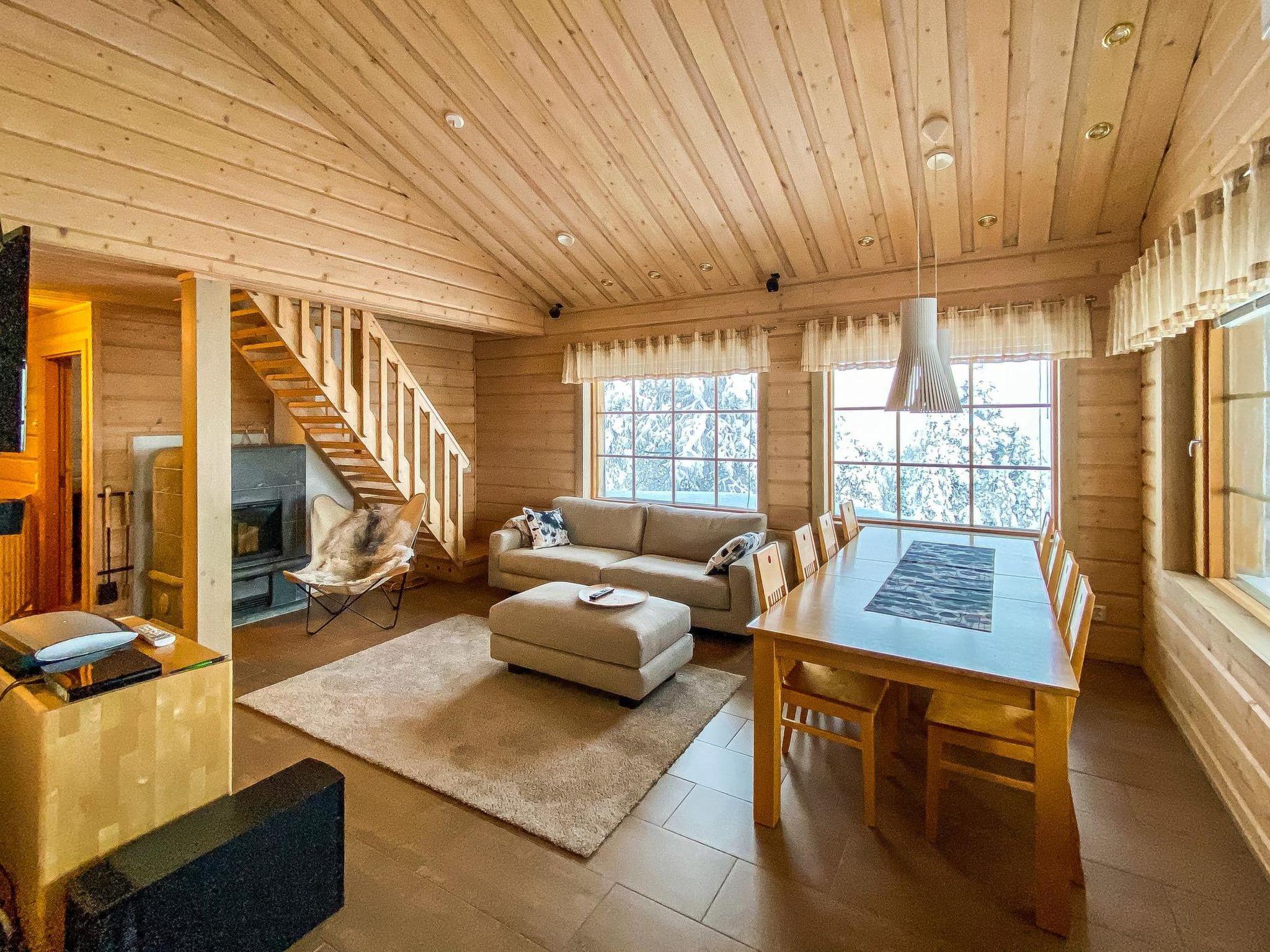 Foto 6 - Haus mit 4 Schlafzimmern in Kuusamo mit sauna und blick auf die berge