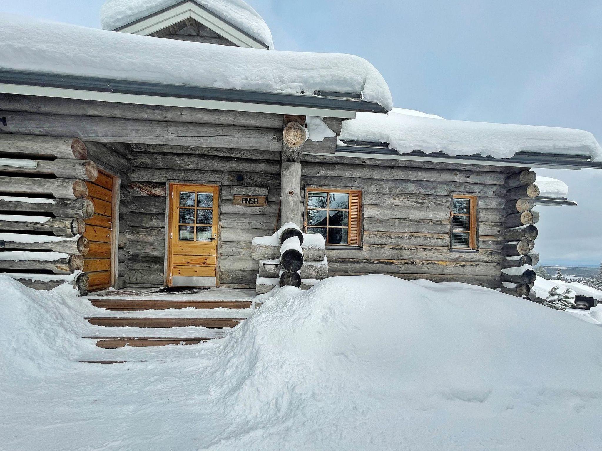 Foto 4 - Casa de 4 quartos em Kuusamo com sauna e vista para a montanha