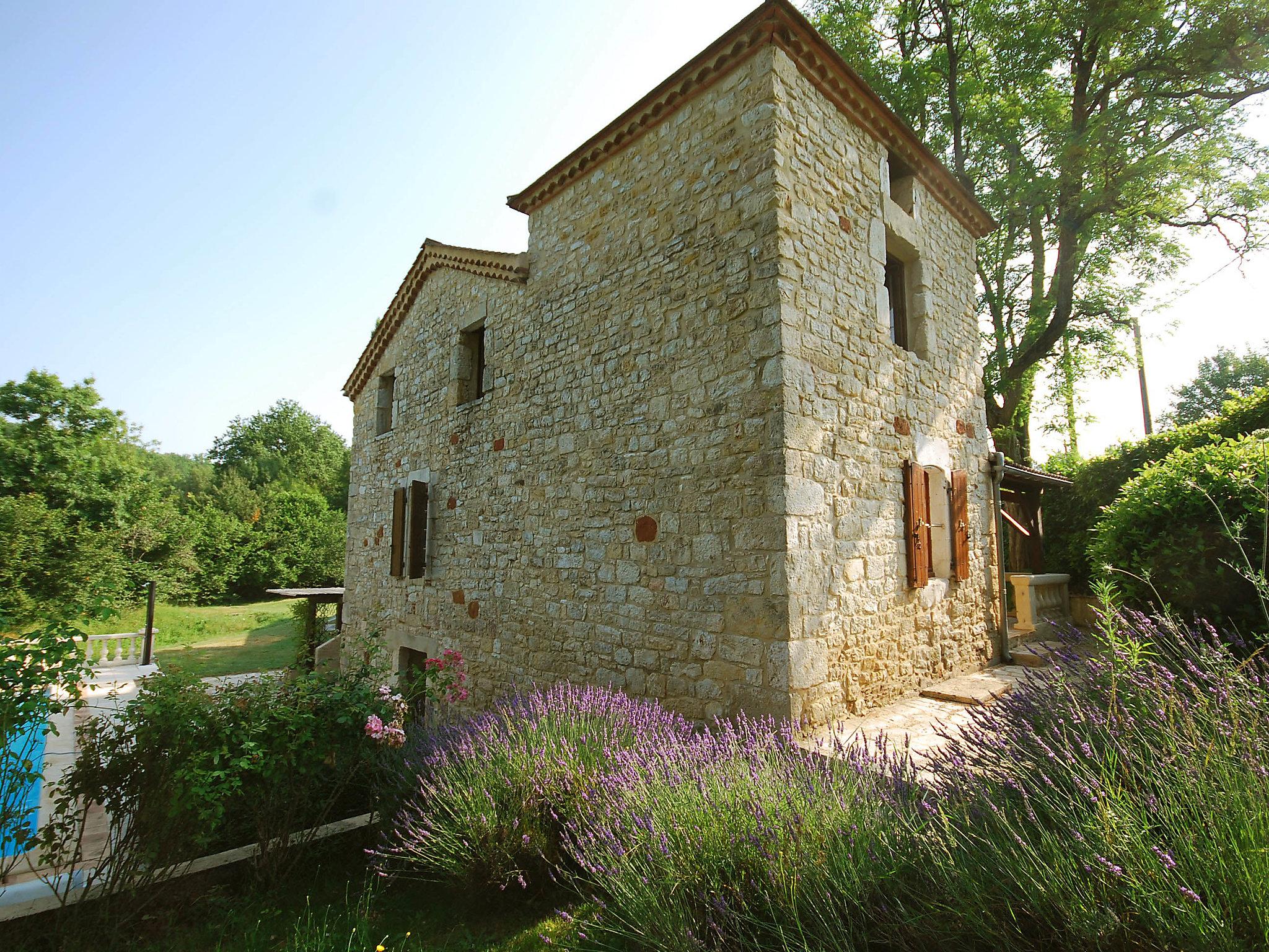 Foto 24 - Casa con 7 camere da letto a Grézels con piscina privata e terrazza