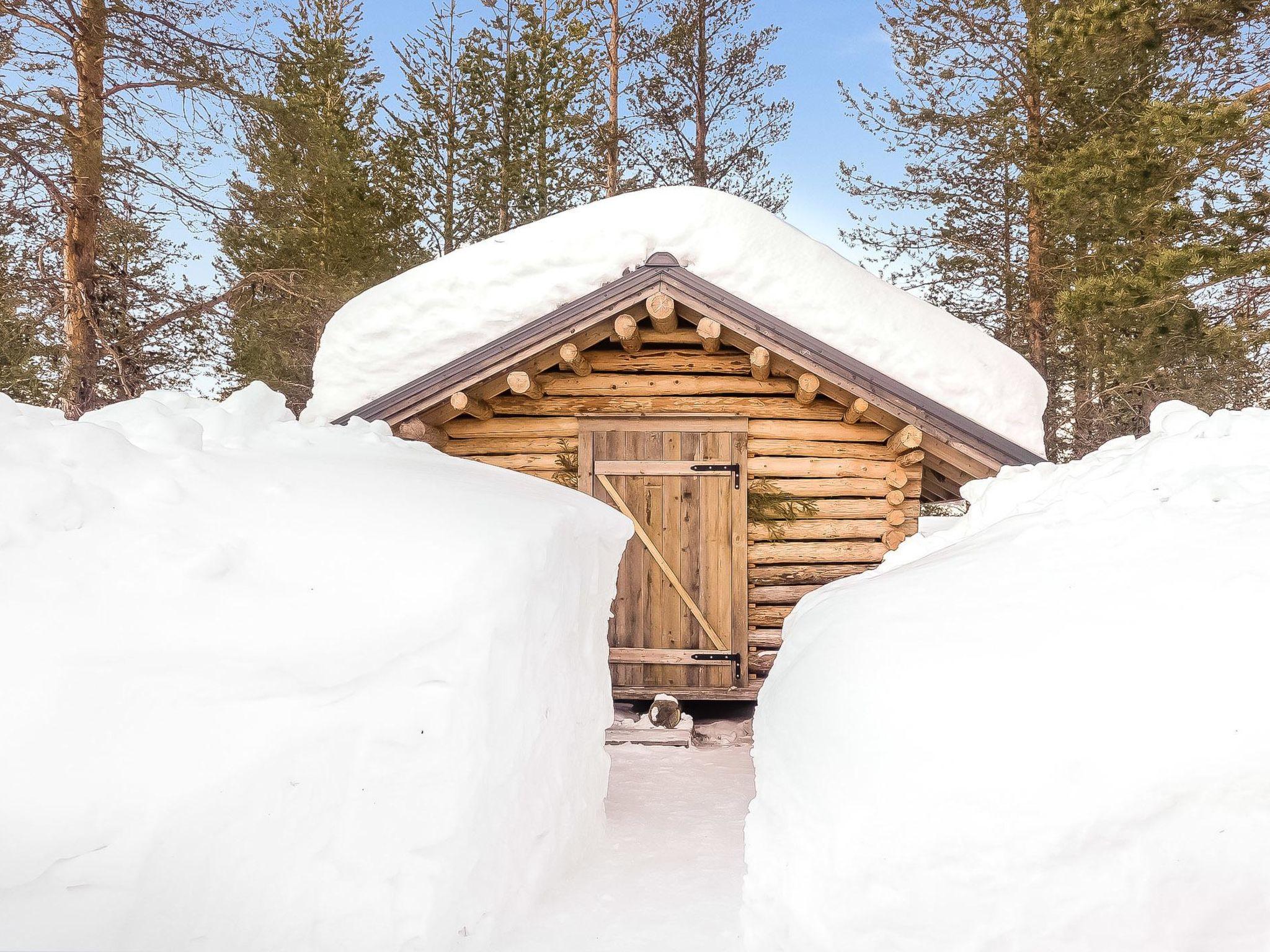 Foto 32 - Haus mit 3 Schlafzimmern in Enontekiö mit sauna und blick auf die berge