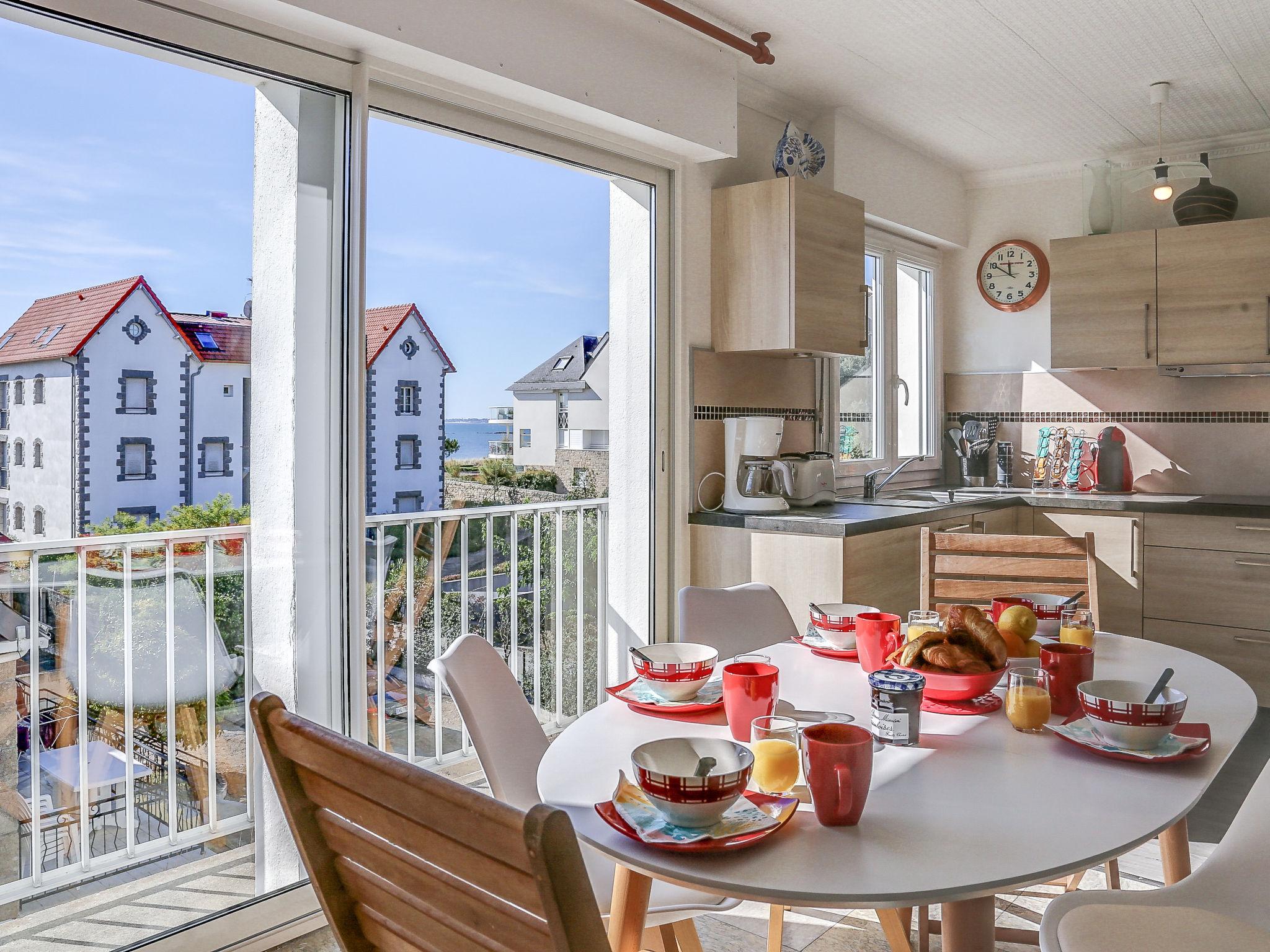 Foto 5 - Apartamento de 2 habitaciones en Carnac con vistas al mar