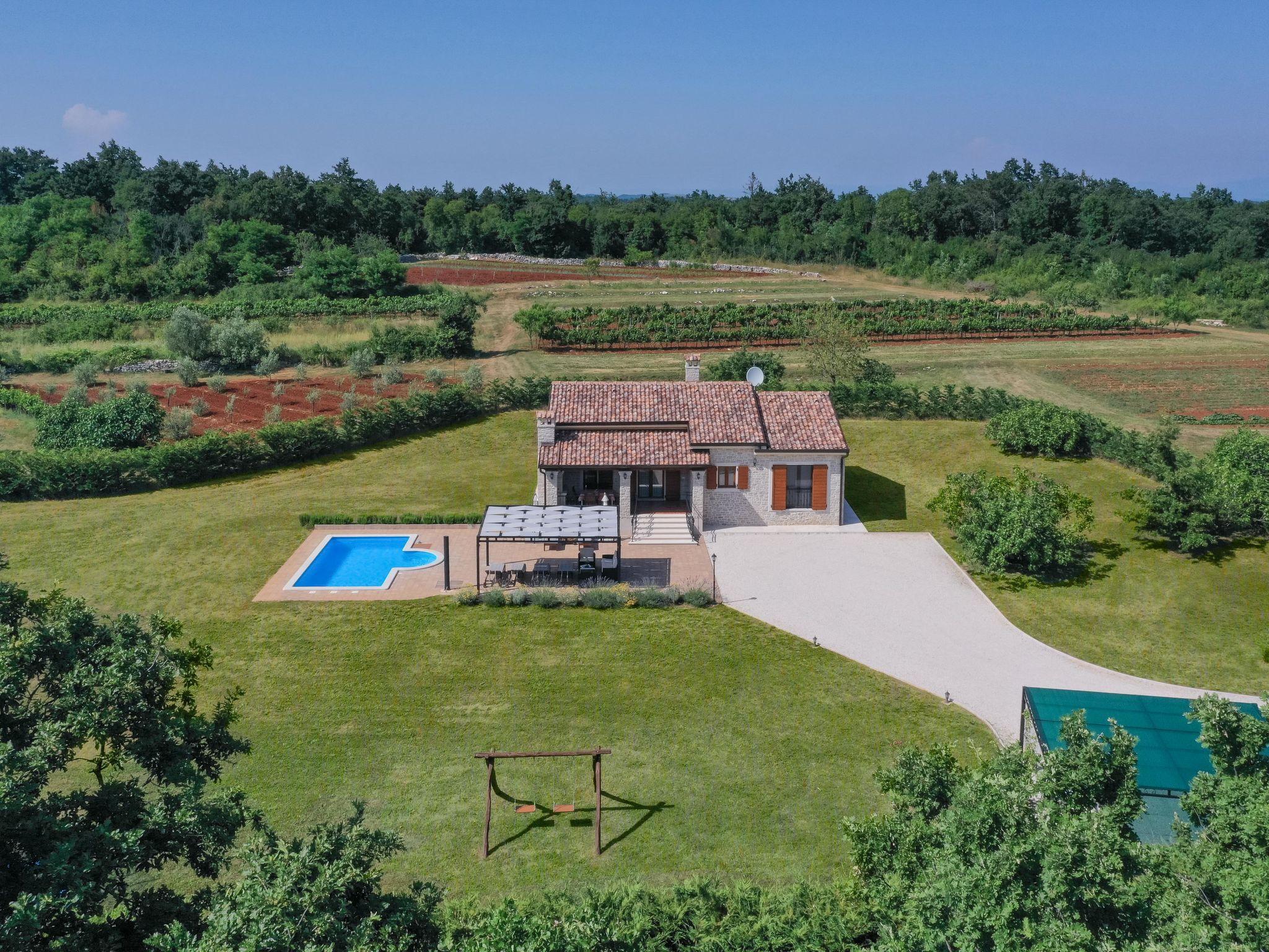 Foto 1 - Casa con 3 camere da letto a Pazin con piscina privata e giardino