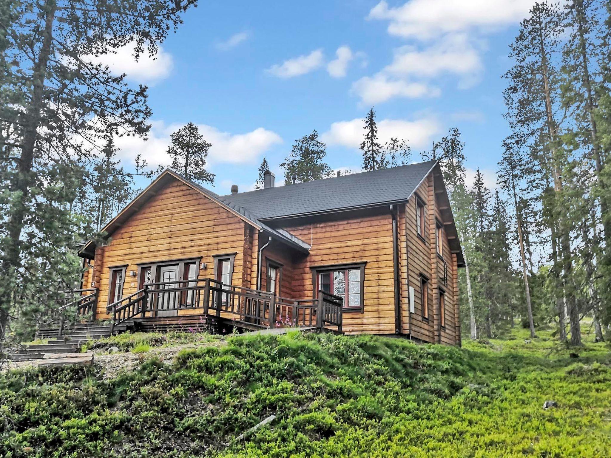 Foto 1 - Casa de 6 habitaciones en Sodankylä con sauna y vistas a la montaña