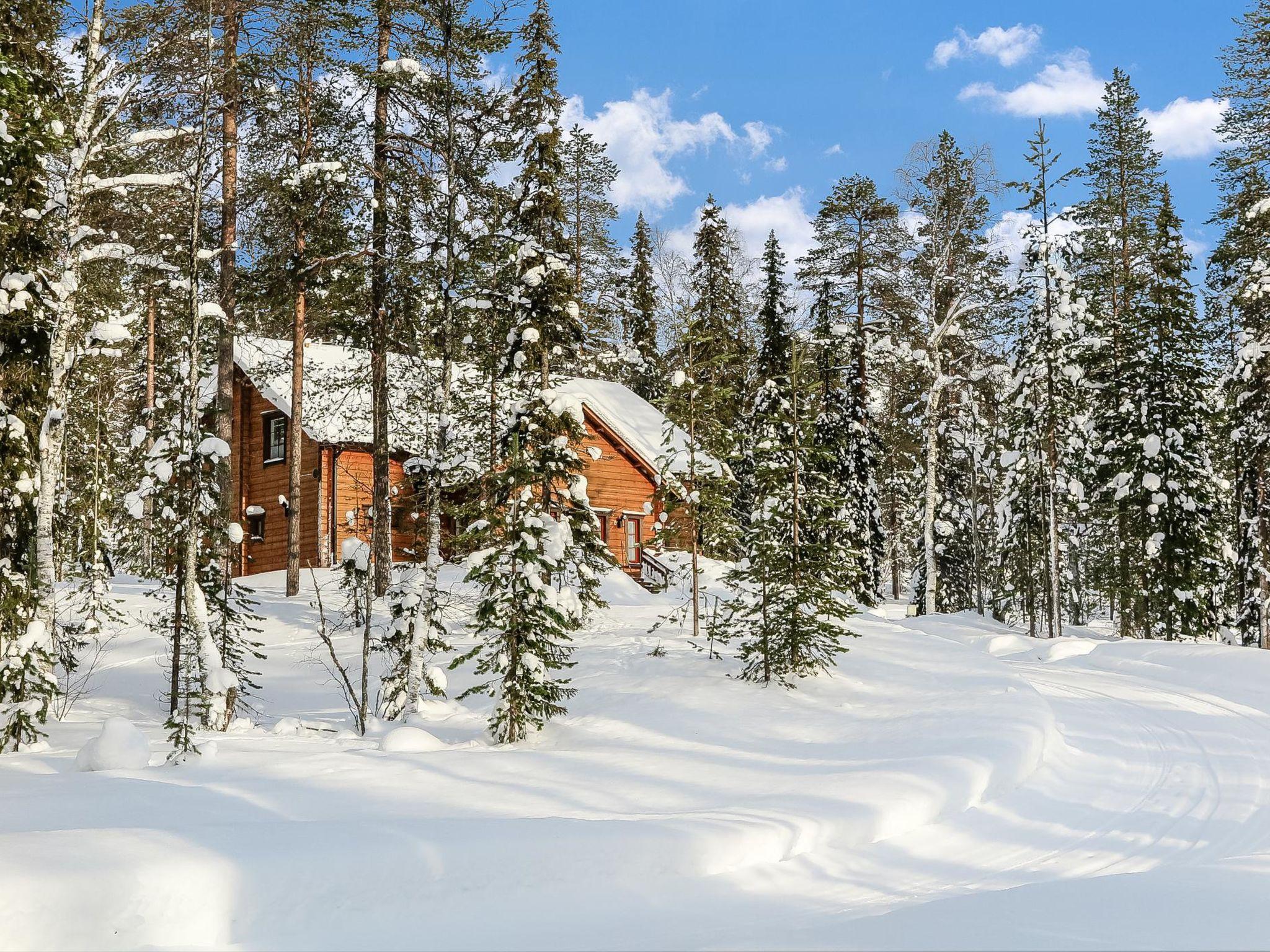 Foto 26 - Casa de 6 habitaciones en Sodankylä con sauna y vistas a la montaña