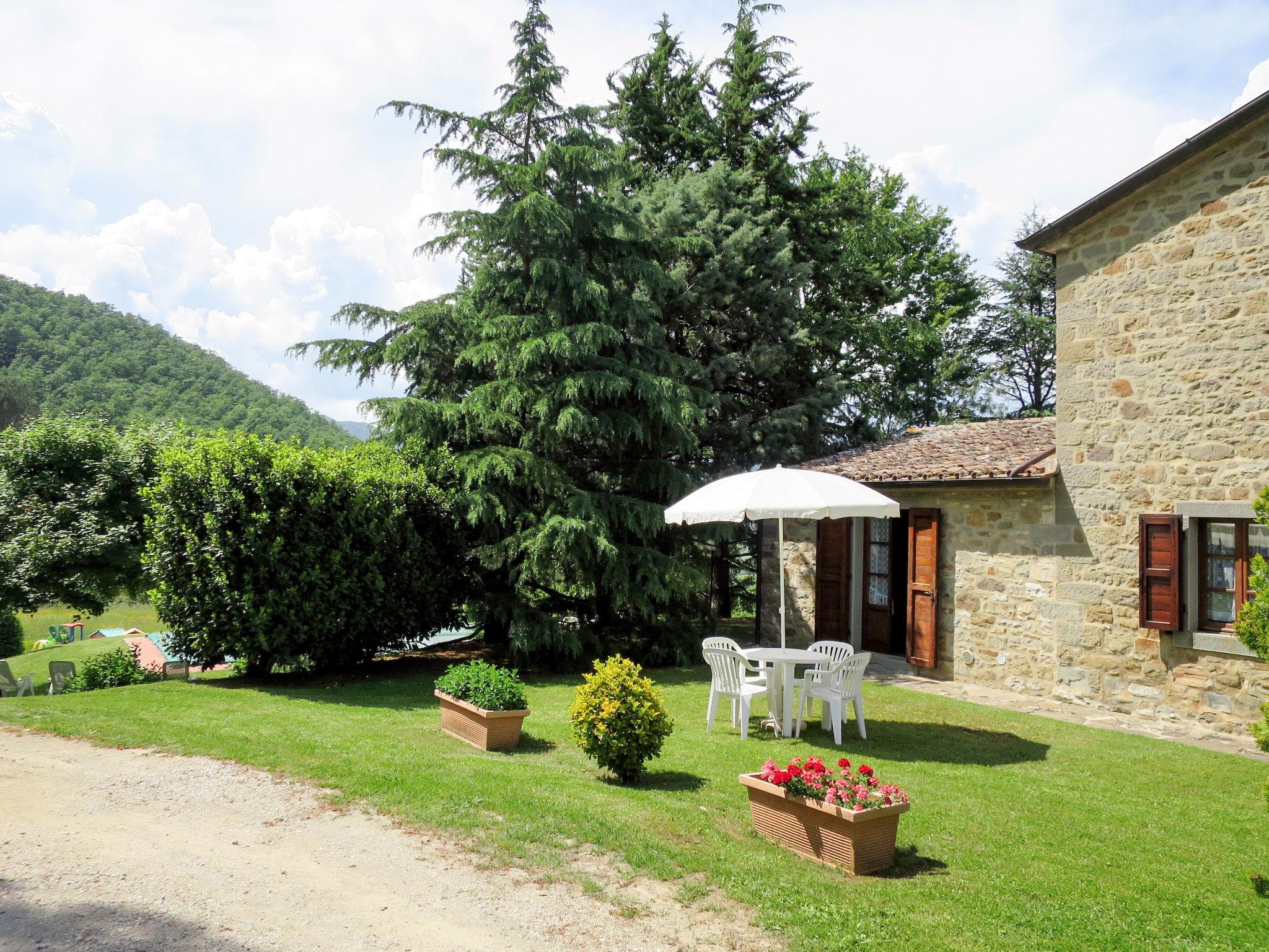 Photo 1 - Maison de 1 chambre à Lisciano Niccone avec piscine et vues sur la montagne