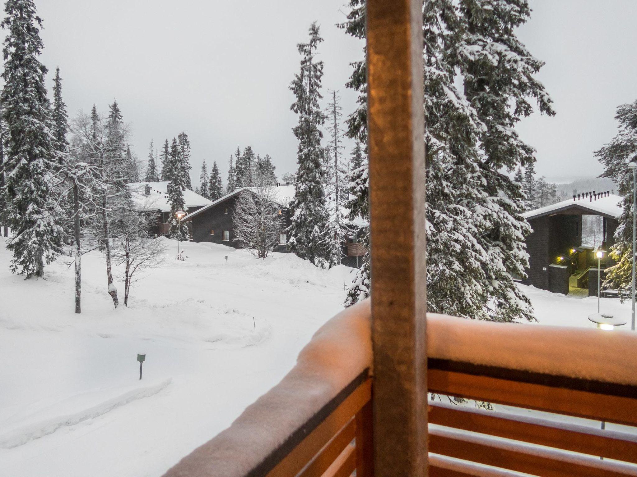 Foto 16 - Haus mit 1 Schlafzimmer in Kuusamo mit sauna und blick auf die berge