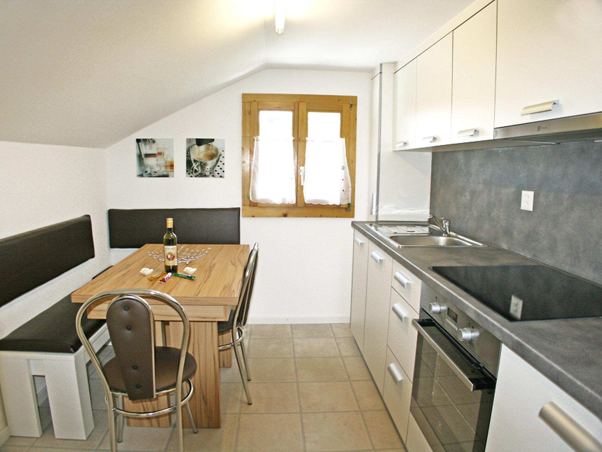 Photo 3 - Appartement de 3 chambres à Grächen avec jardin et vues sur la montagne