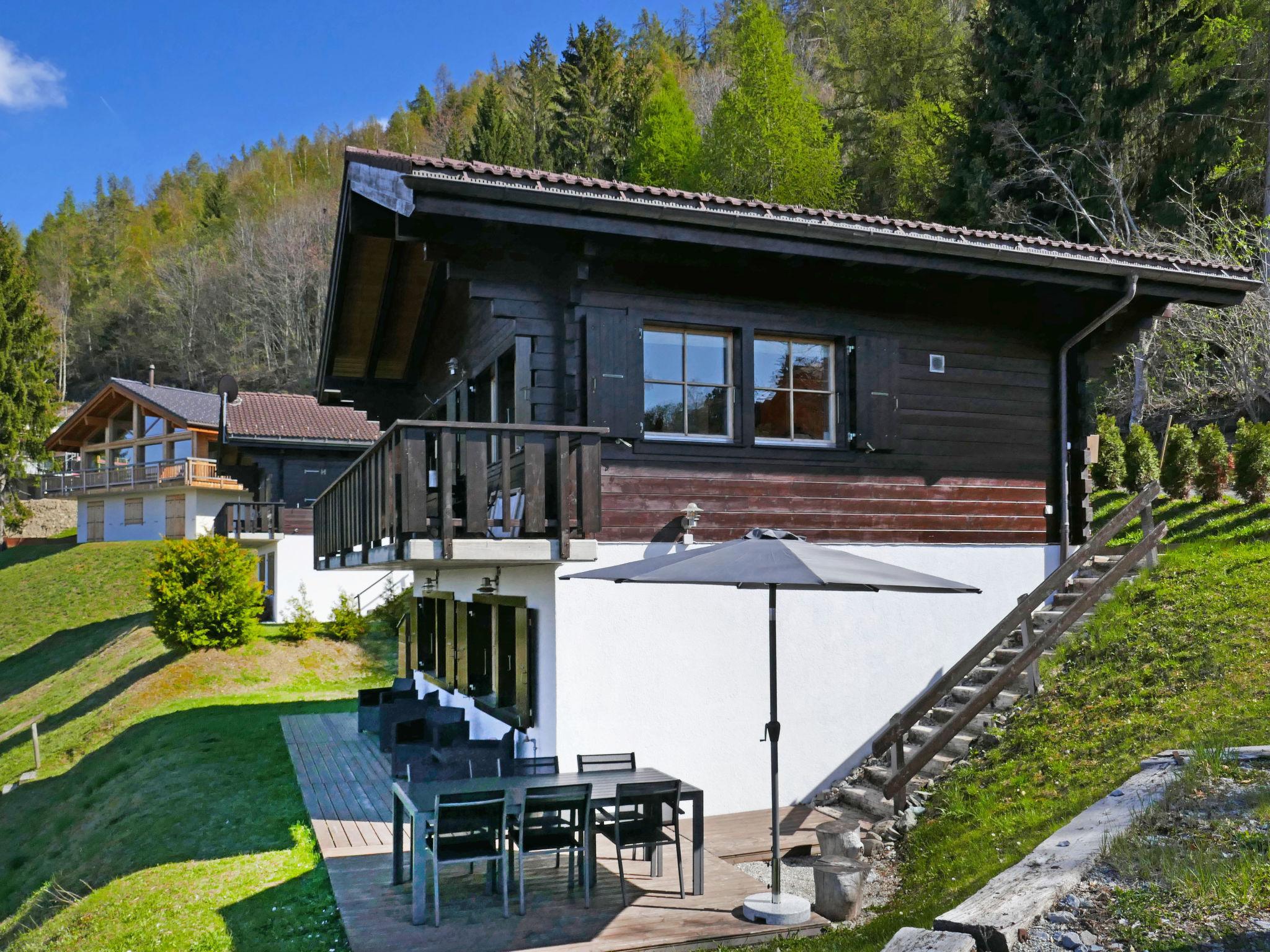 Foto 1 - Casa con 3 camere da letto a Nendaz con giardino e vista sulle montagne