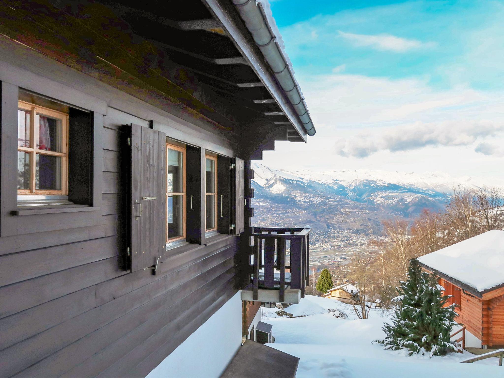 Foto 33 - Casa de 3 quartos em Nendaz com jardim e vista para a montanha