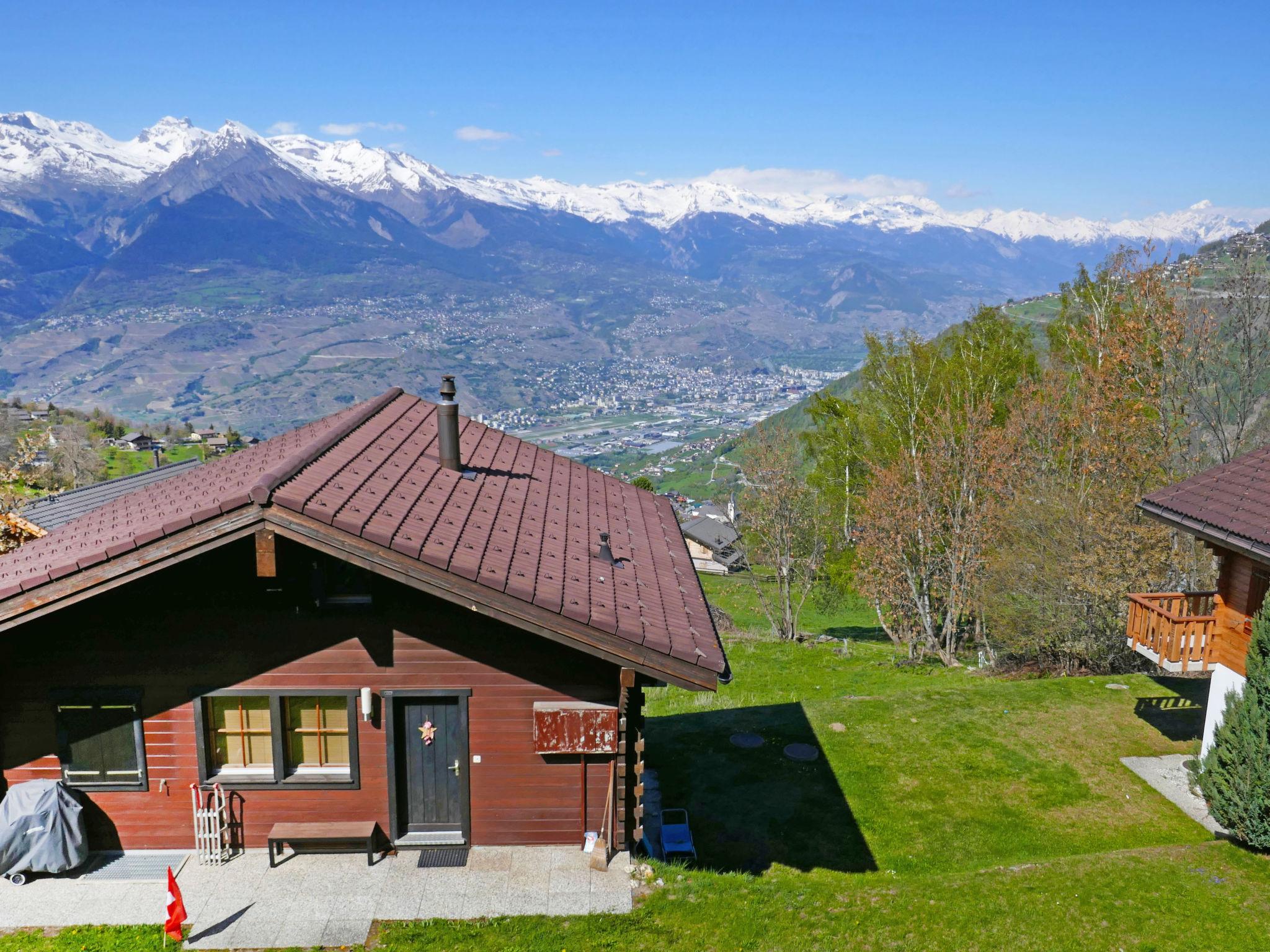 Foto 25 - Casa de 3 habitaciones en Nendaz con jardín y vistas a la montaña