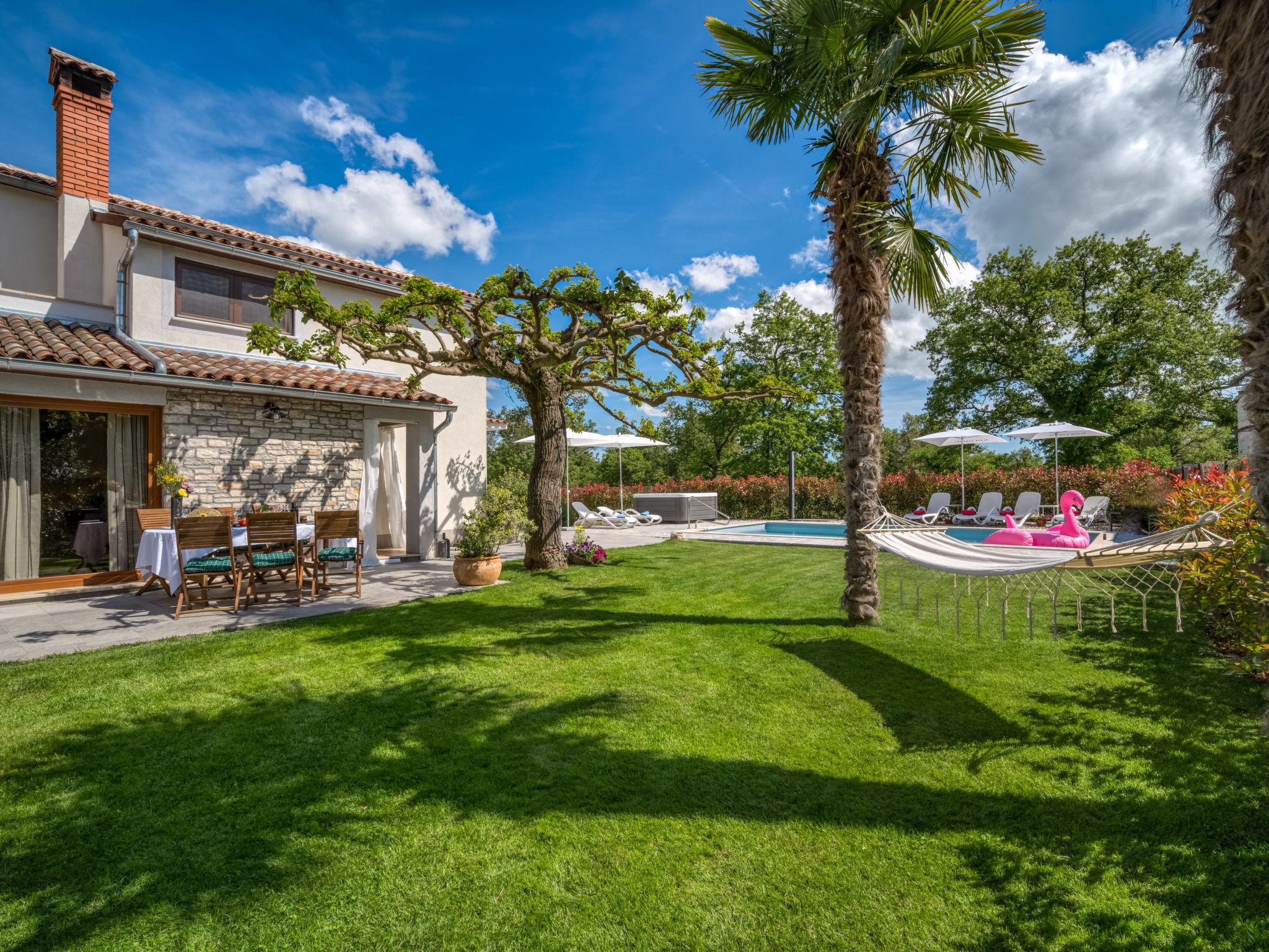 Foto 1 - Casa con 3 camere da letto a Sveti Lovreč con piscina privata e vista mare