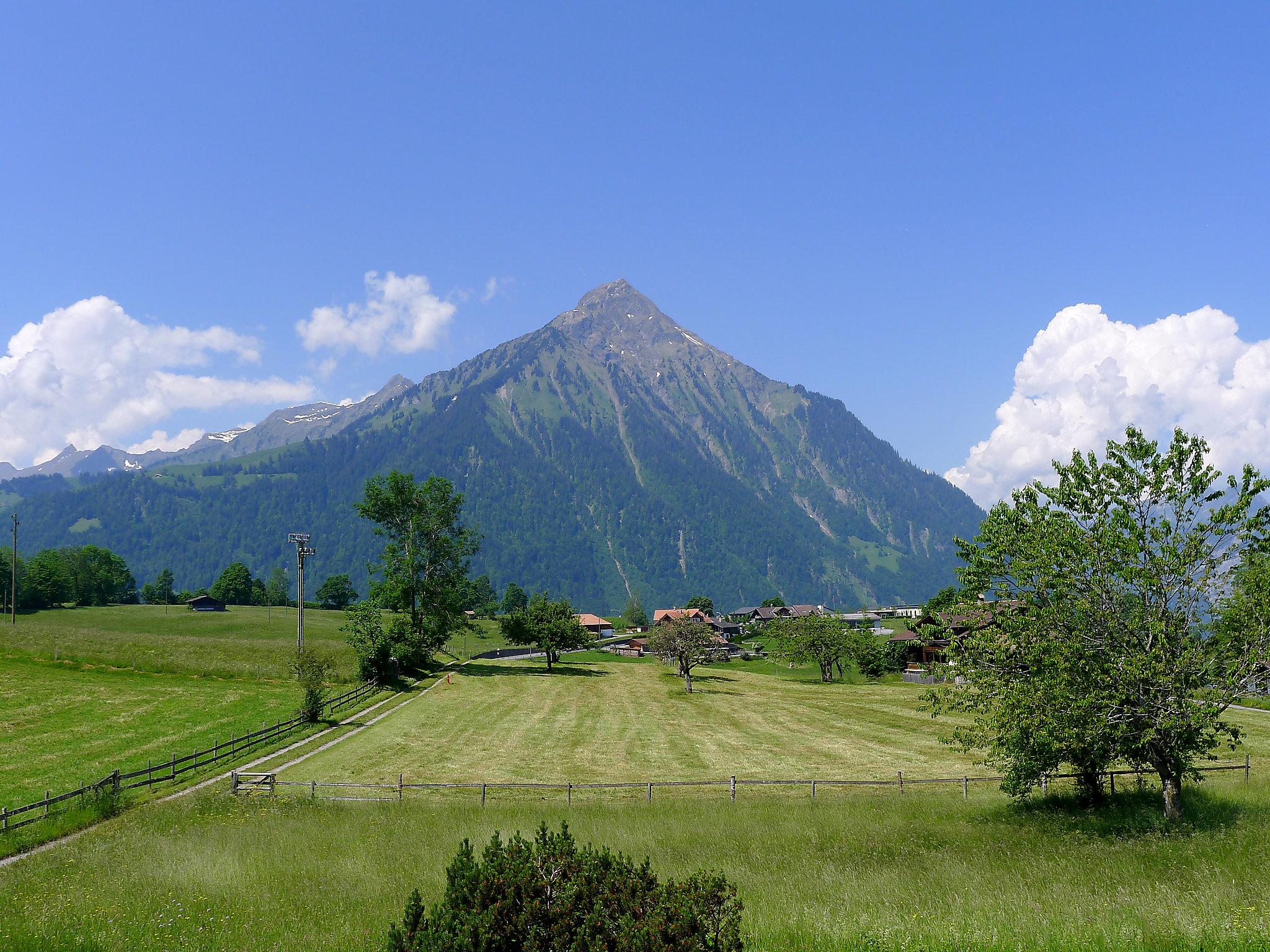 Foto 25 - Casa de 3 quartos em Aeschi bei Spiez com jardim e vista para a montanha