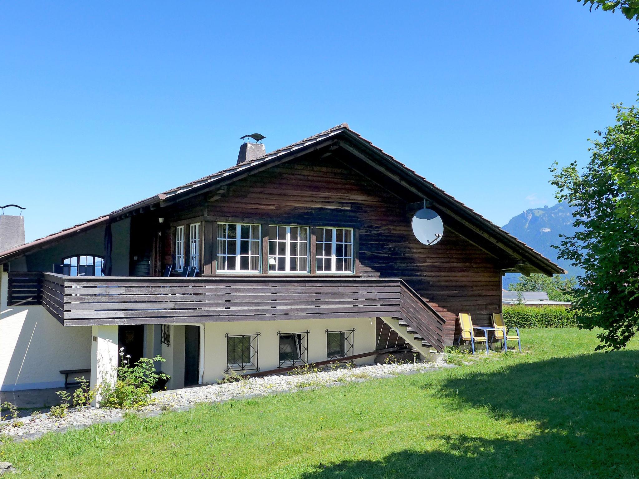 Foto 28 - Casa de 3 habitaciones en Aeschi bei Spiez con jardín y vistas a la montaña