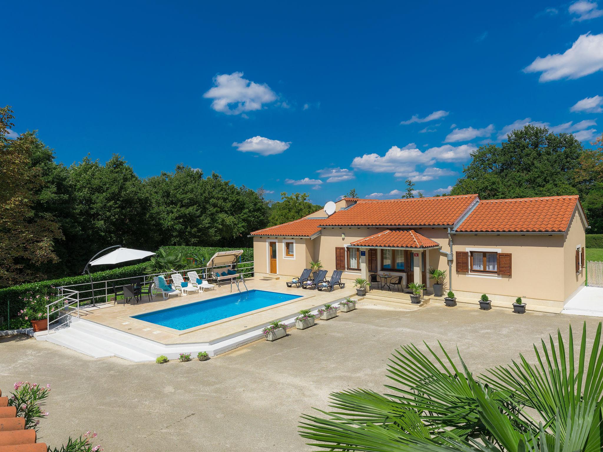 Foto 31 - Casa con 3 camere da letto a Pazin con piscina privata e vista mare