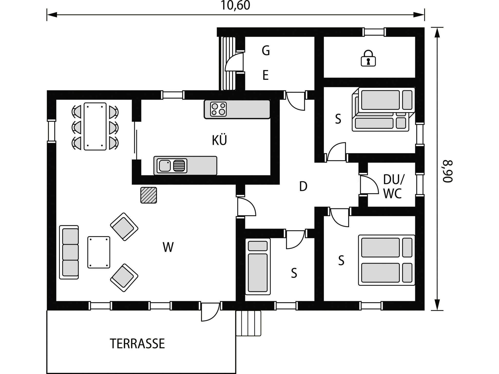 Foto 12 - Casa con 3 camere da letto a Åseral con giardino e terrazza