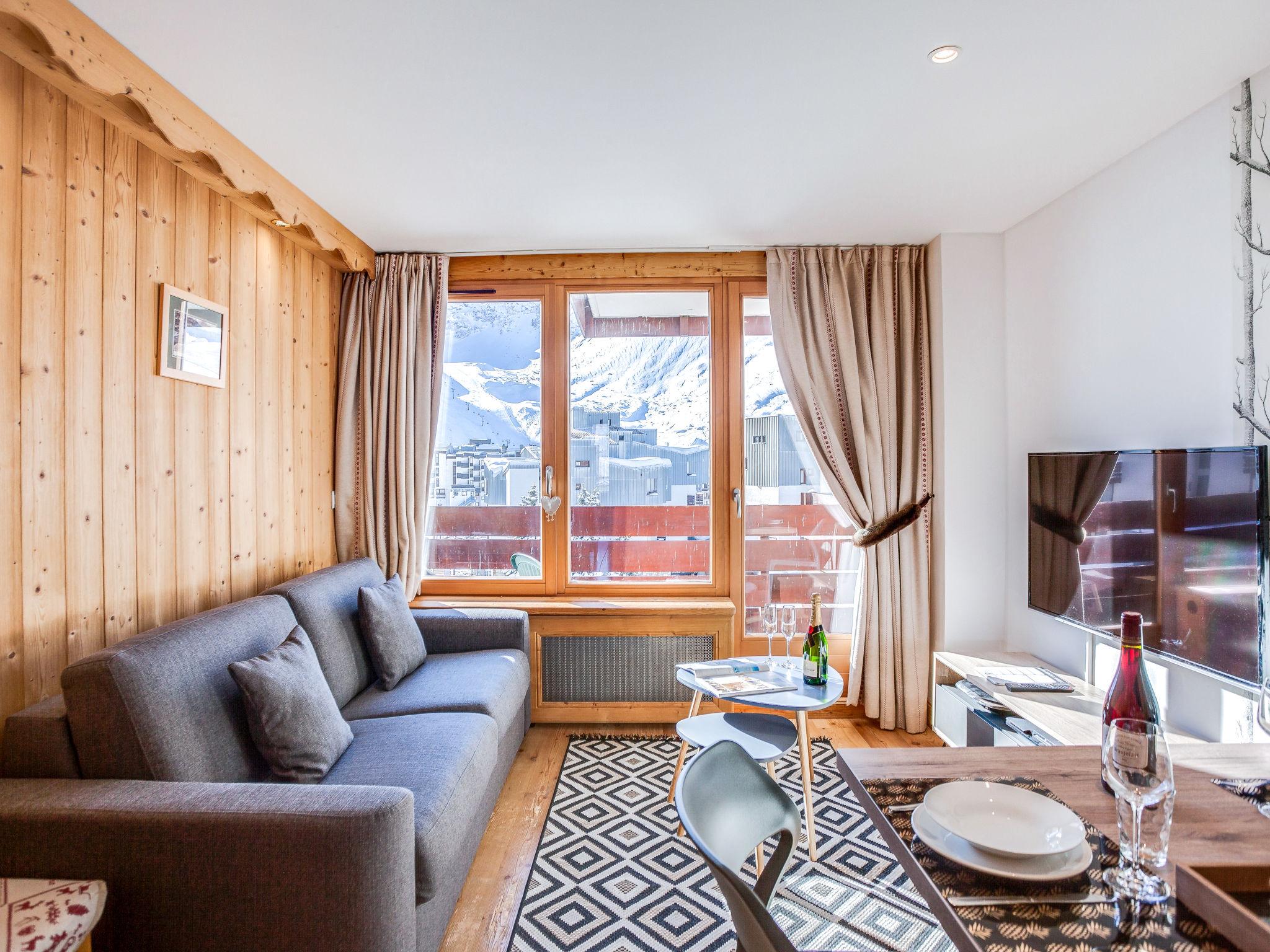 Foto 1 - Apartamento de 1 quarto em Tignes com vista para a montanha