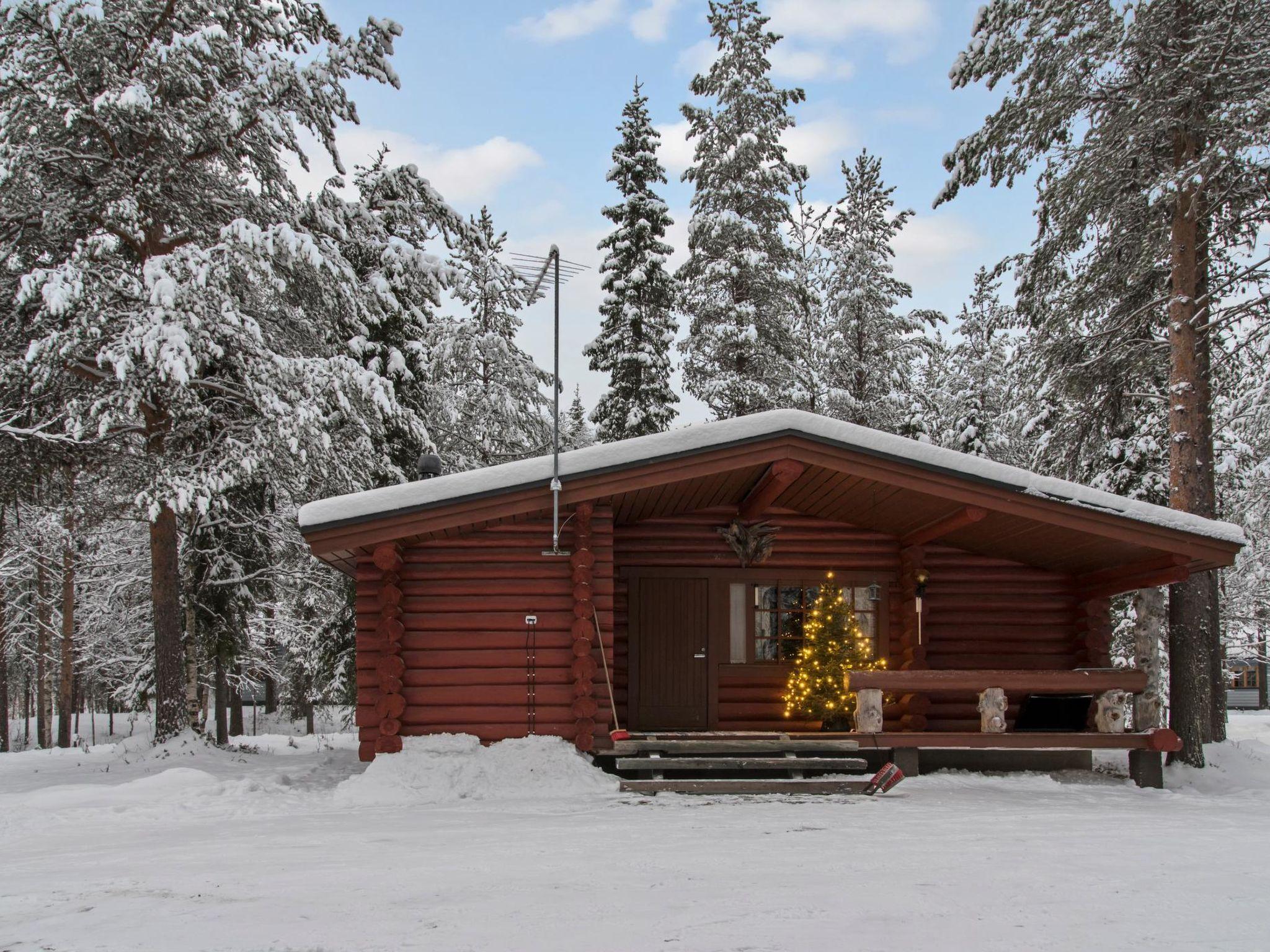 Foto 1 - Casa con 2 camere da letto a Kolari con sauna e vista sulle montagne