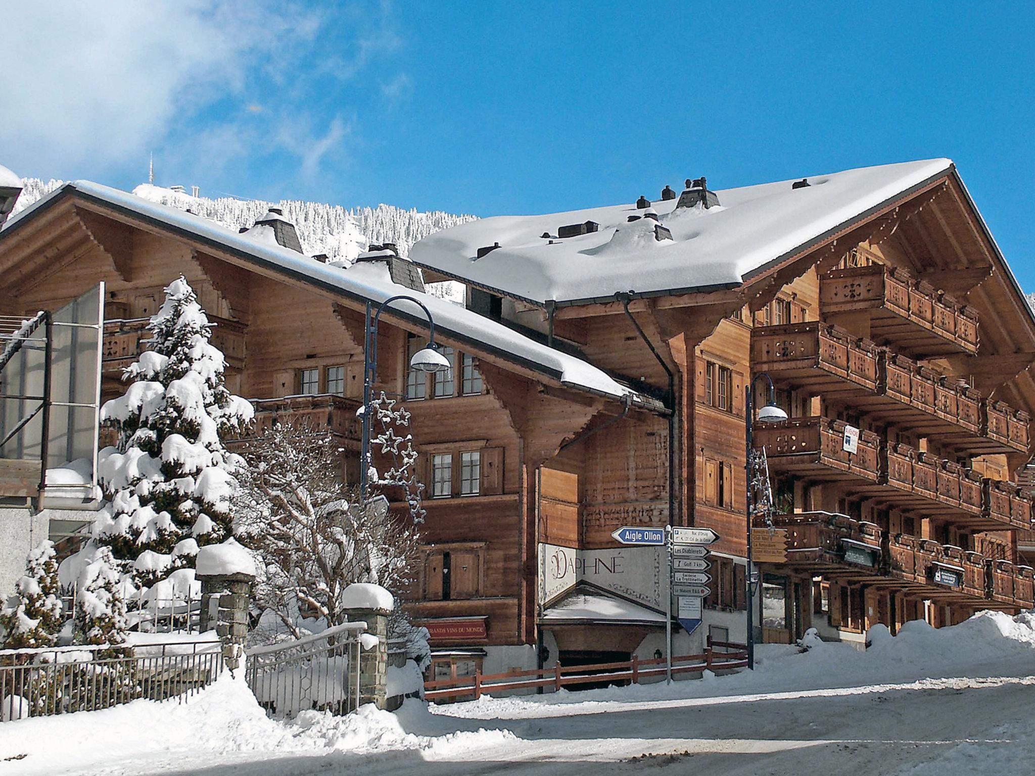 Photo 24 - Appartement de 2 chambres à Ollon avec vues sur la montagne