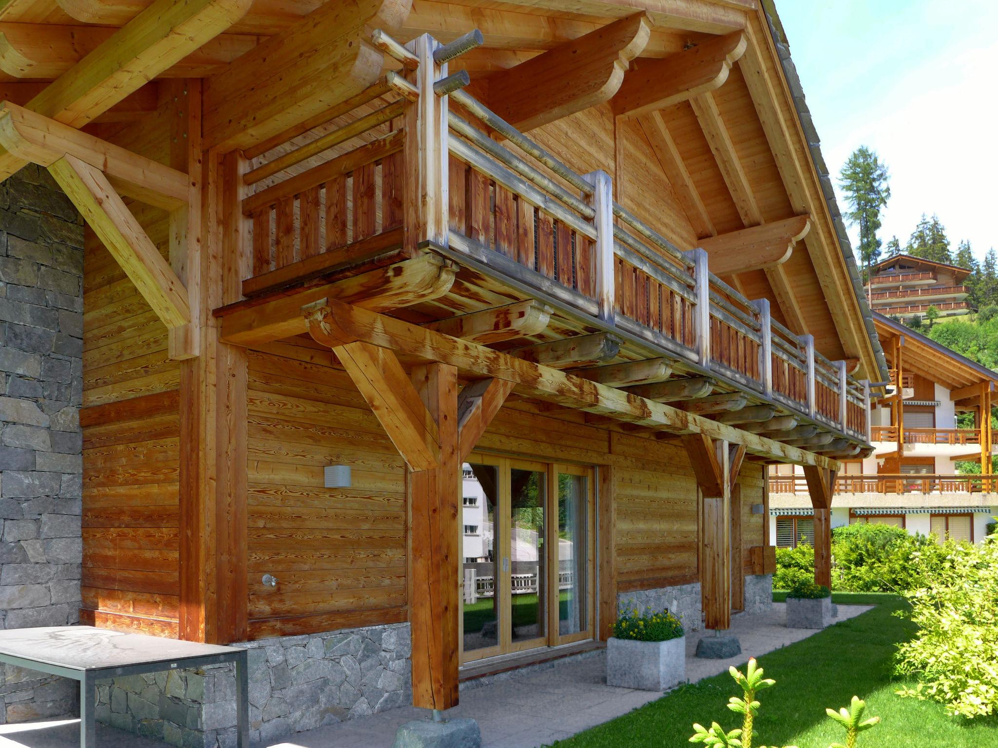 Foto 60 - Haus mit 5 Schlafzimmern in Crans-Montana mit garten und blick auf die berge