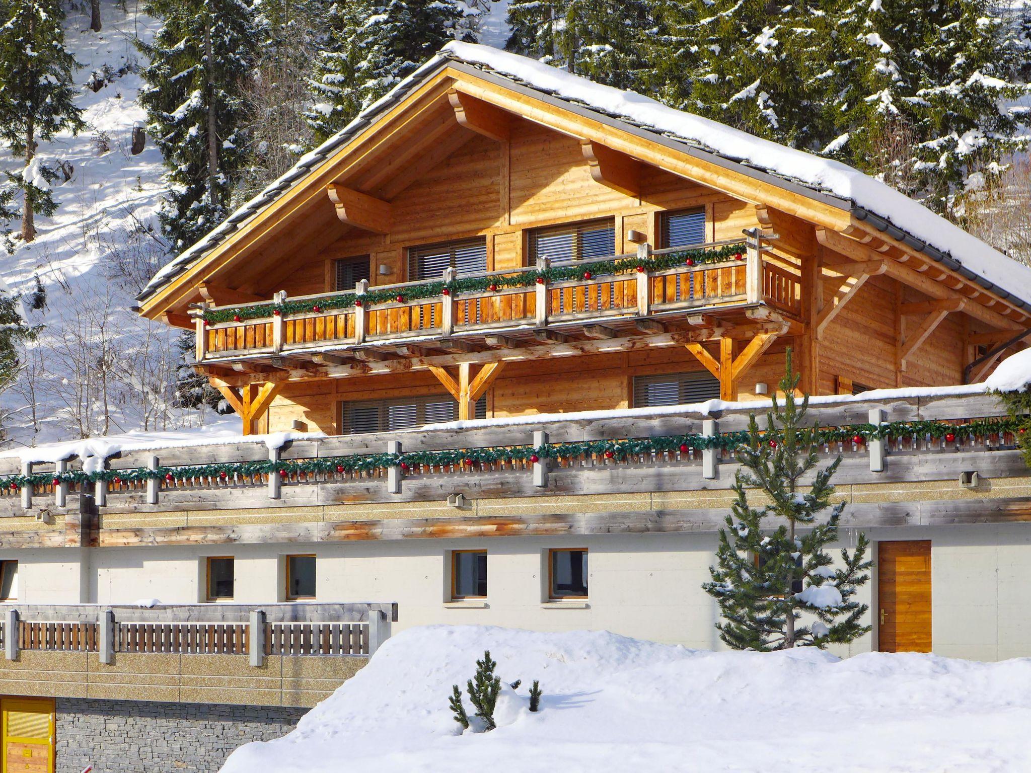 Foto 64 - Casa de 5 quartos em Crans-Montana com jardim e vista para a montanha